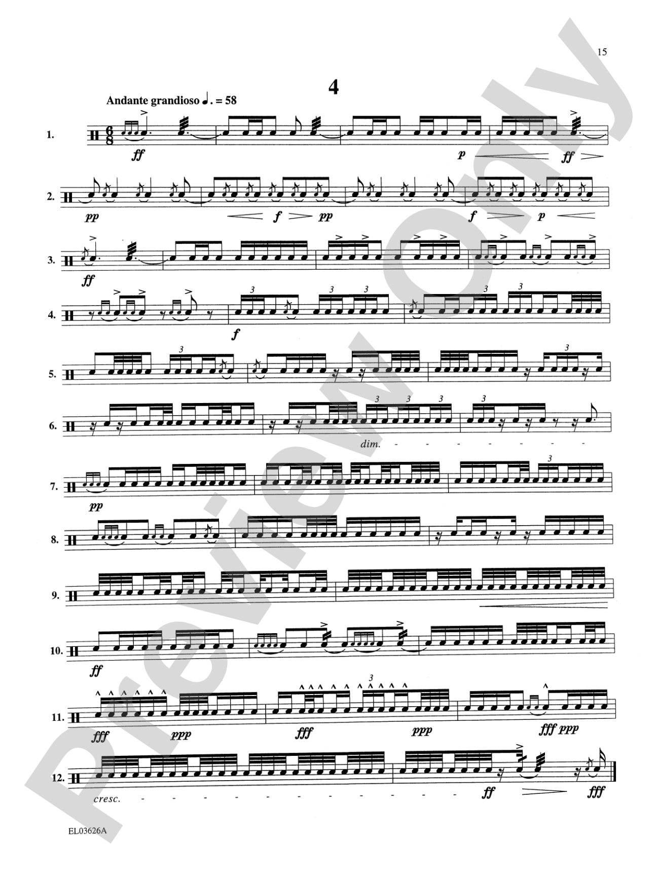 Portraits in Rhythm: Complete Study Guide: Observations and Interpretations of the Fifty Snare Drum Etudes from <i>Portraits in Rhythm</i>