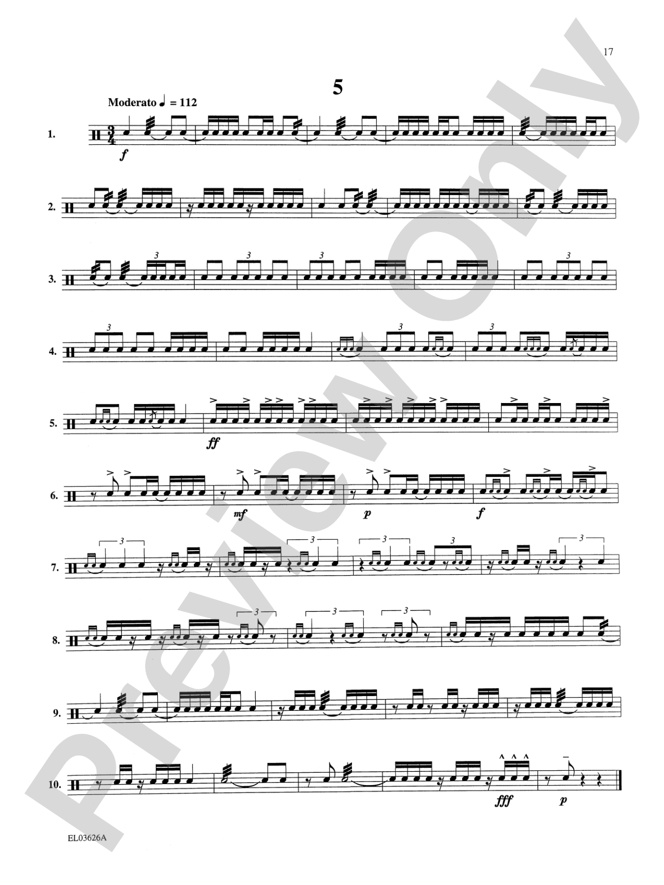 Portraits in Rhythm: Complete Study Guide: Observations and Interpretations of the Fifty Snare Drum Etudes from <i>Portraits in Rhythm</i>