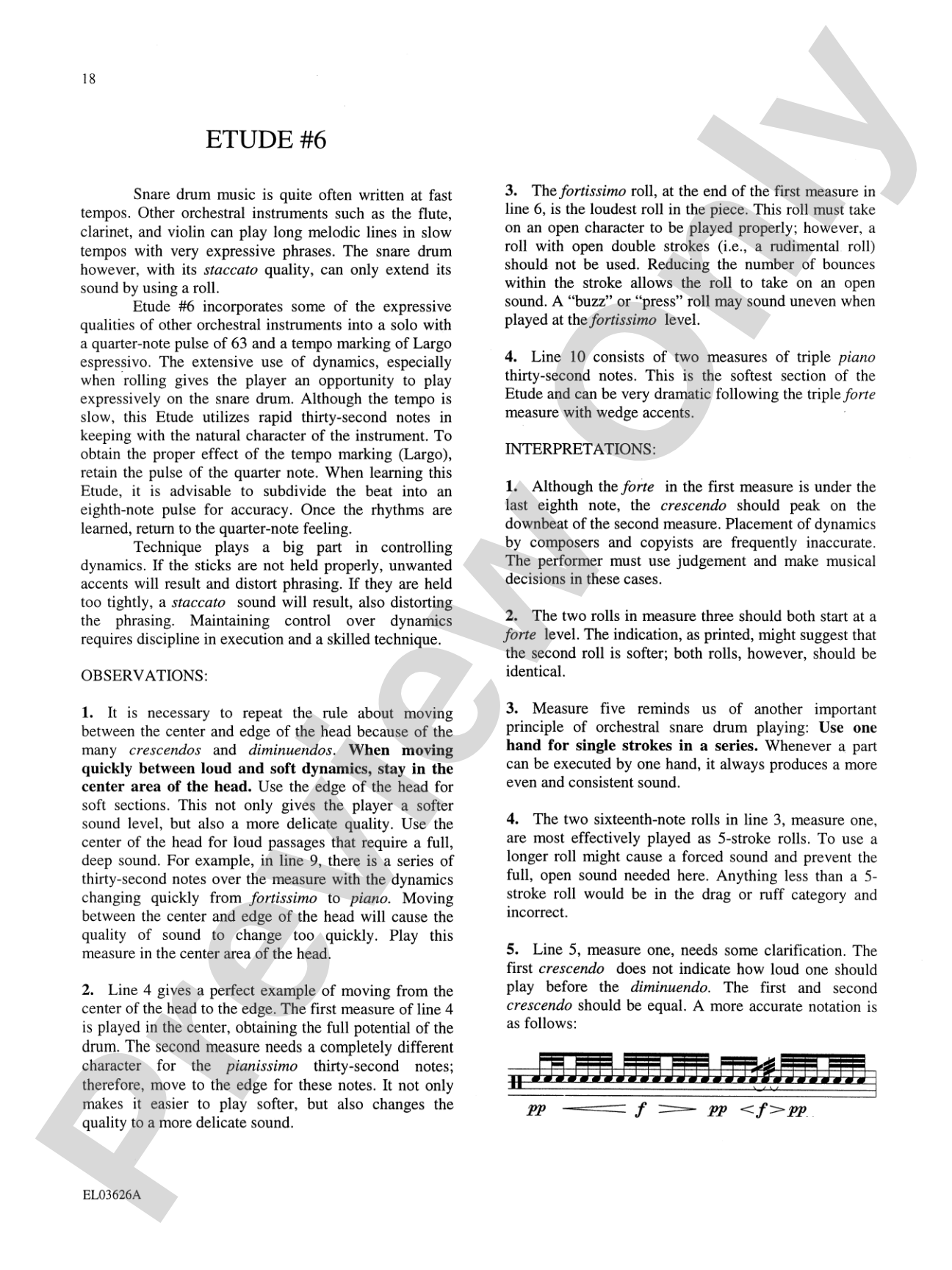 Portraits in Rhythm: Complete Study Guide: Observations and Interpretations of the Fifty Snare Drum Etudes from <i>Portraits in Rhythm</i>
