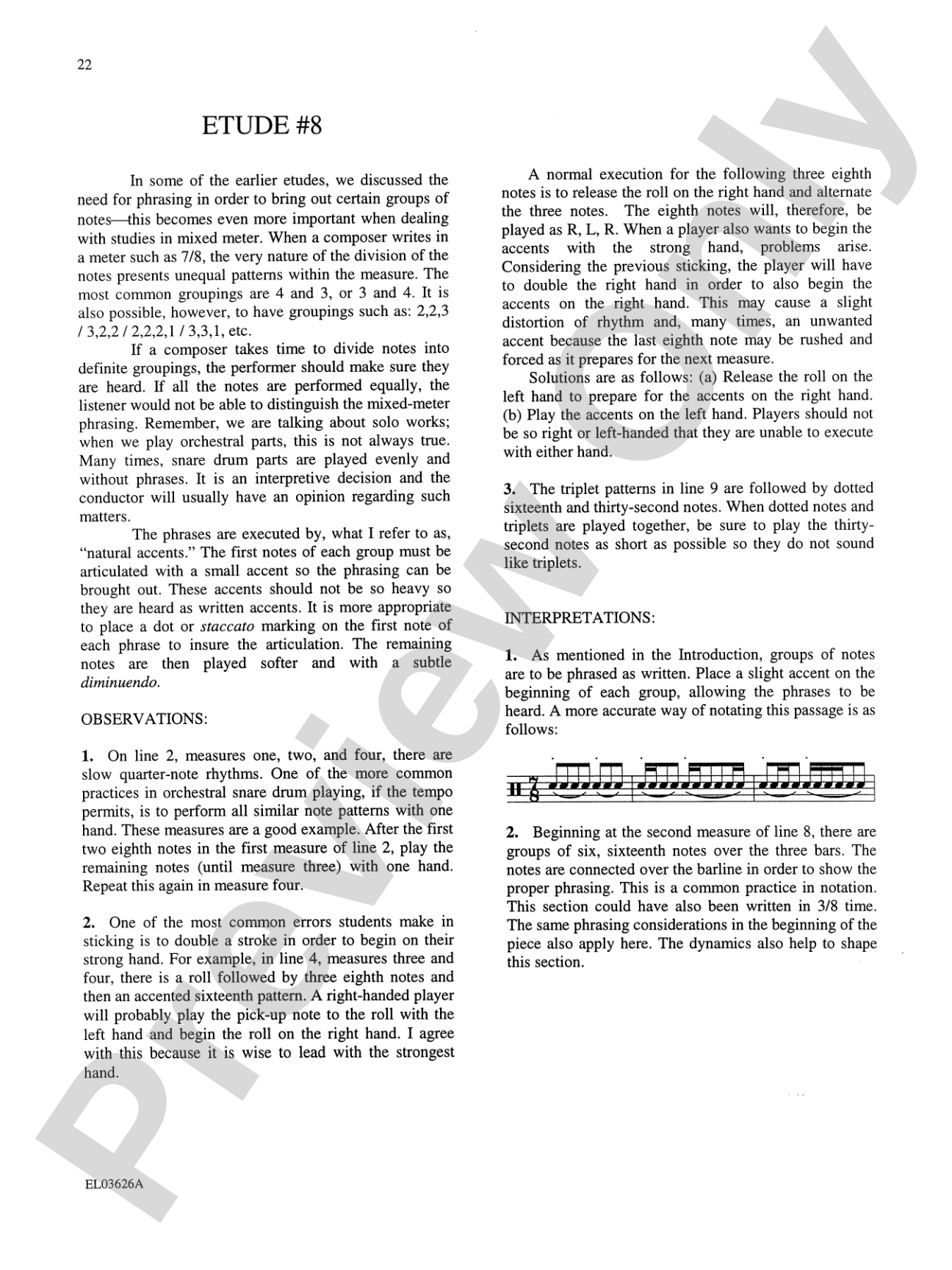 Portraits in Rhythm: Complete Study Guide: Observations and Interpretations of the Fifty Snare Drum Etudes from <i>Portraits in Rhythm</i>