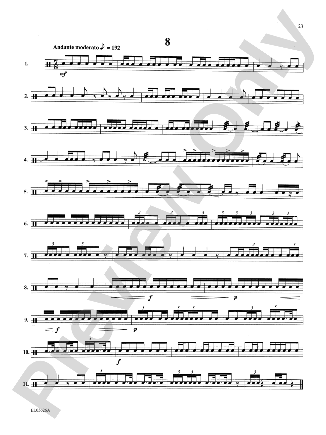 Portraits in Rhythm: Complete Study Guide: Observations and Interpretations of the Fifty Snare Drum Etudes from <i>Portraits in Rhythm</i>