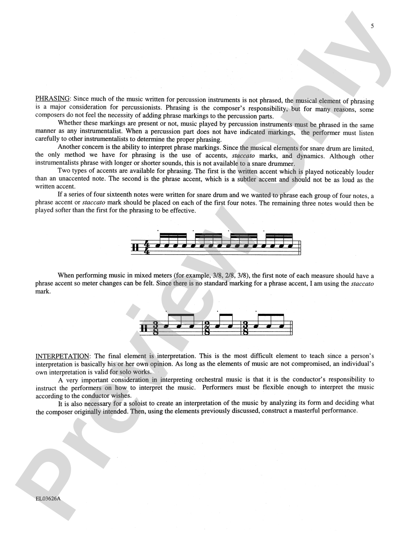 Portraits in Rhythm: Complete Study Guide: Observations and Interpretations of the Fifty Snare Drum Etudes from <i>Portraits in Rhythm</i>