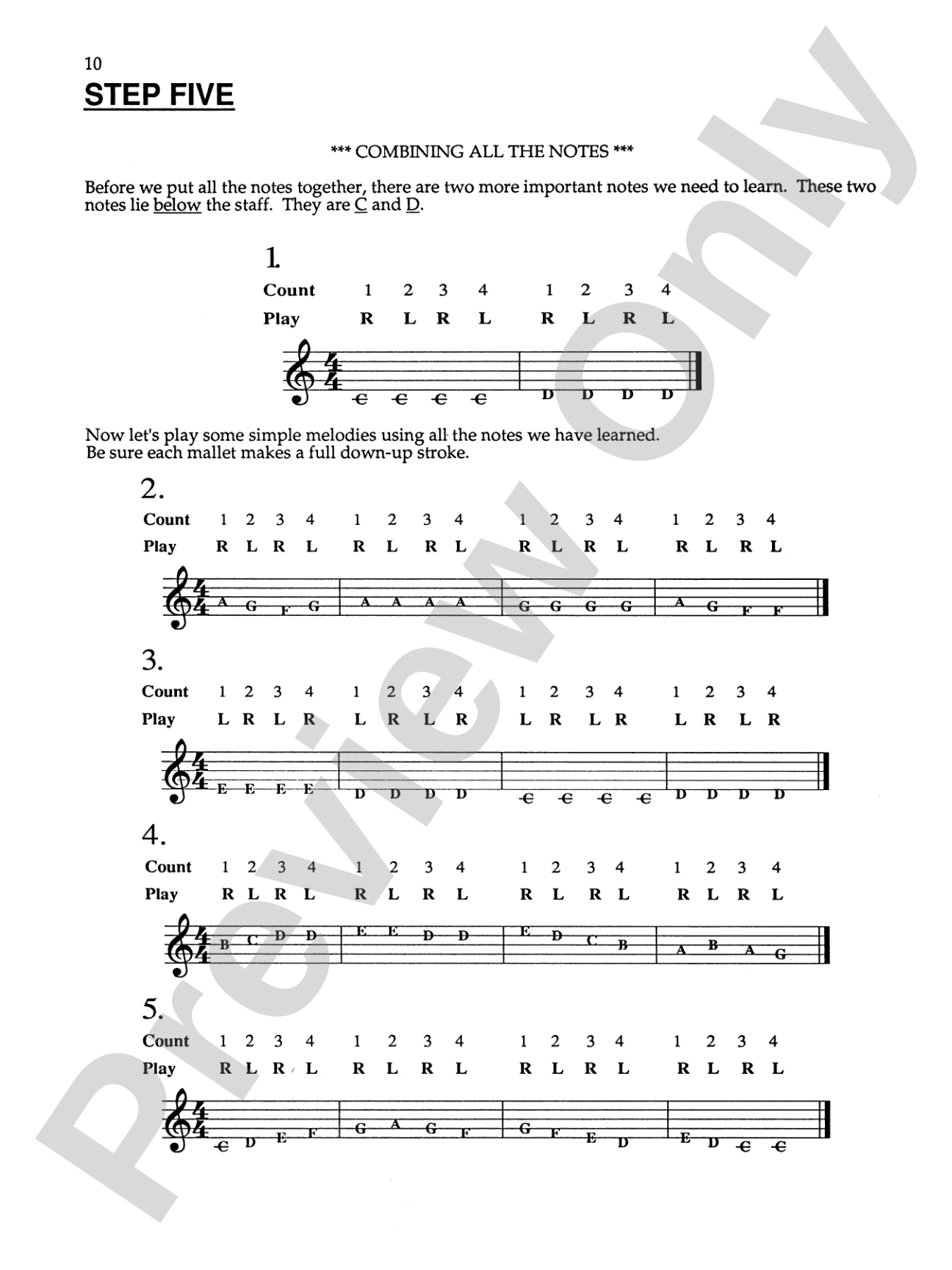 Simple Steps to Keyboard Percussion