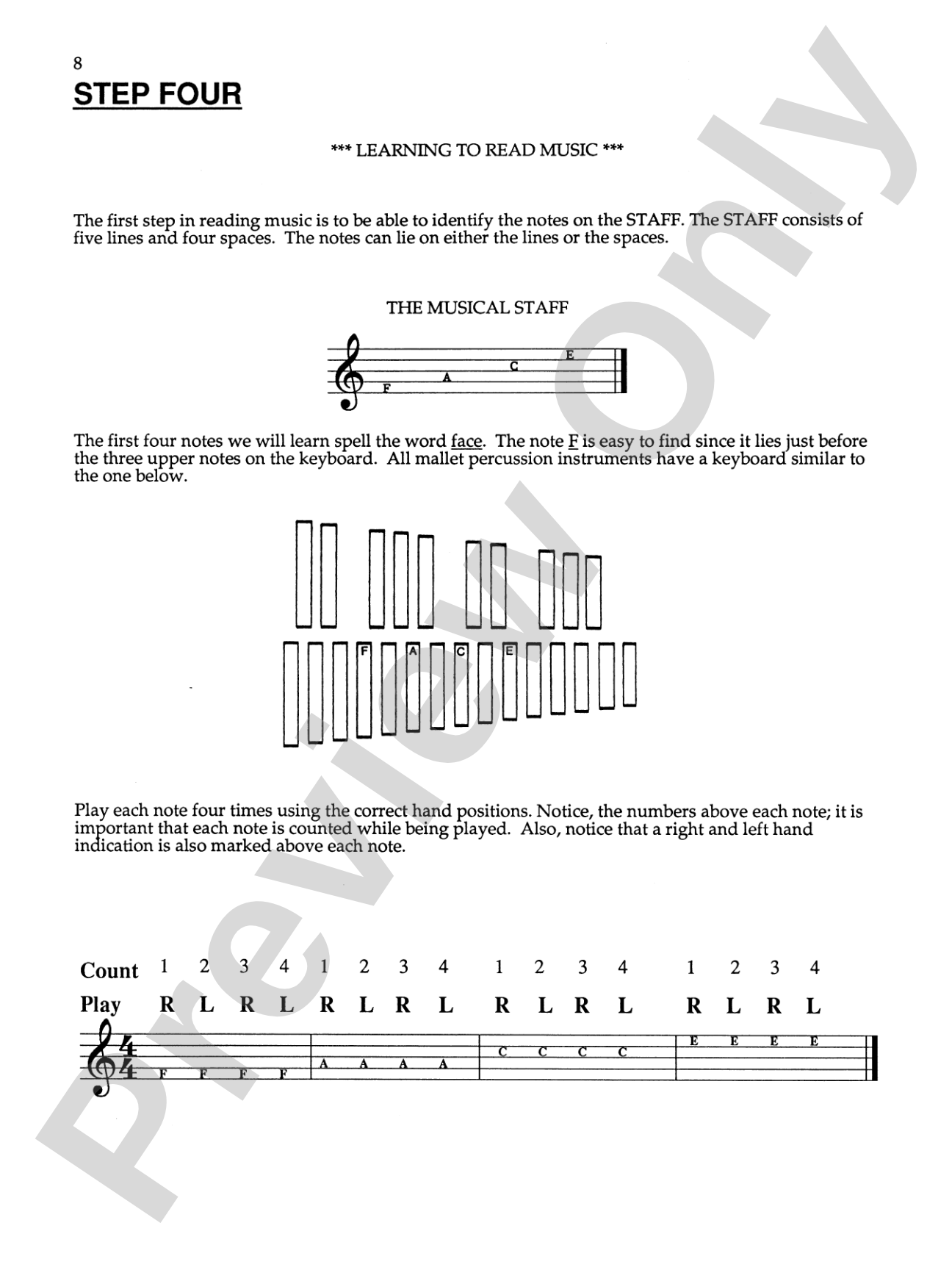 Simple Steps to Keyboard Percussion