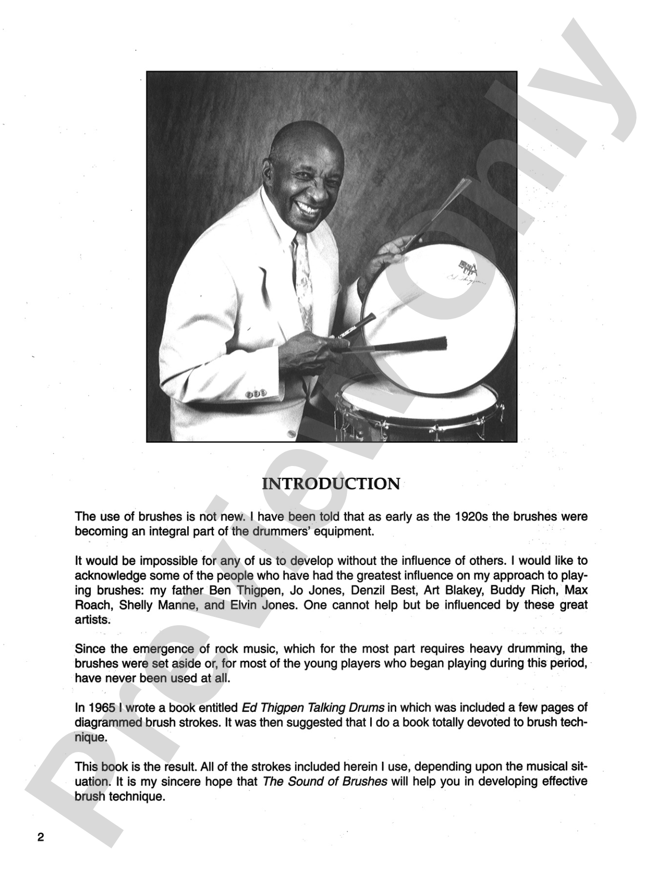 The Sound of Brushes