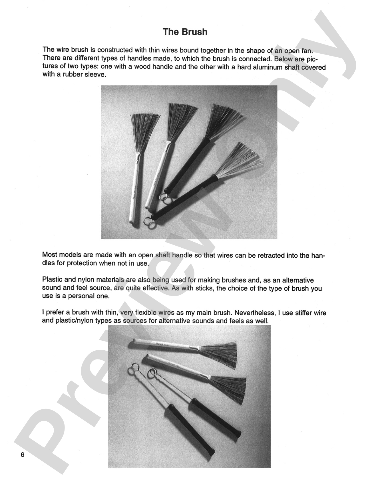 The Sound of Brushes