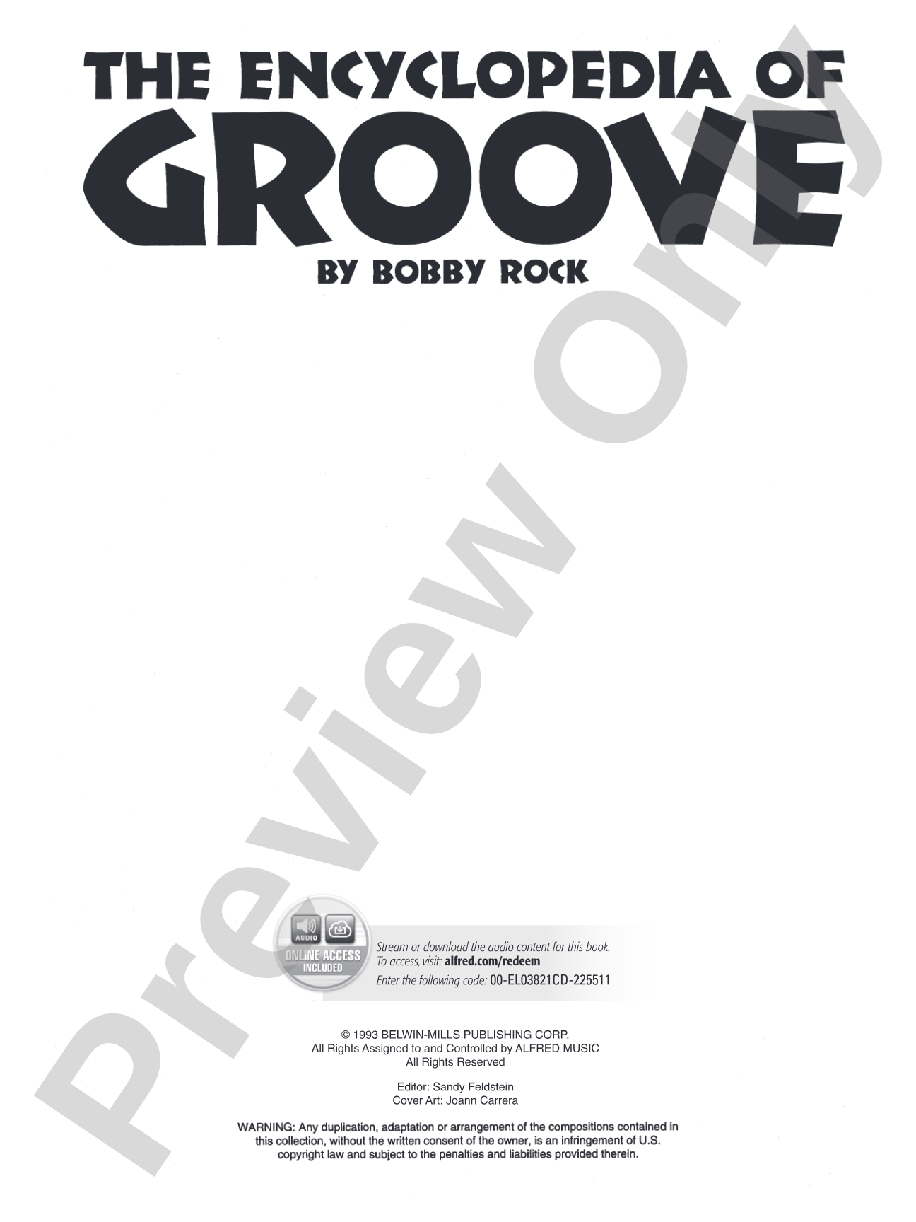 The Encyclopedia of Groove