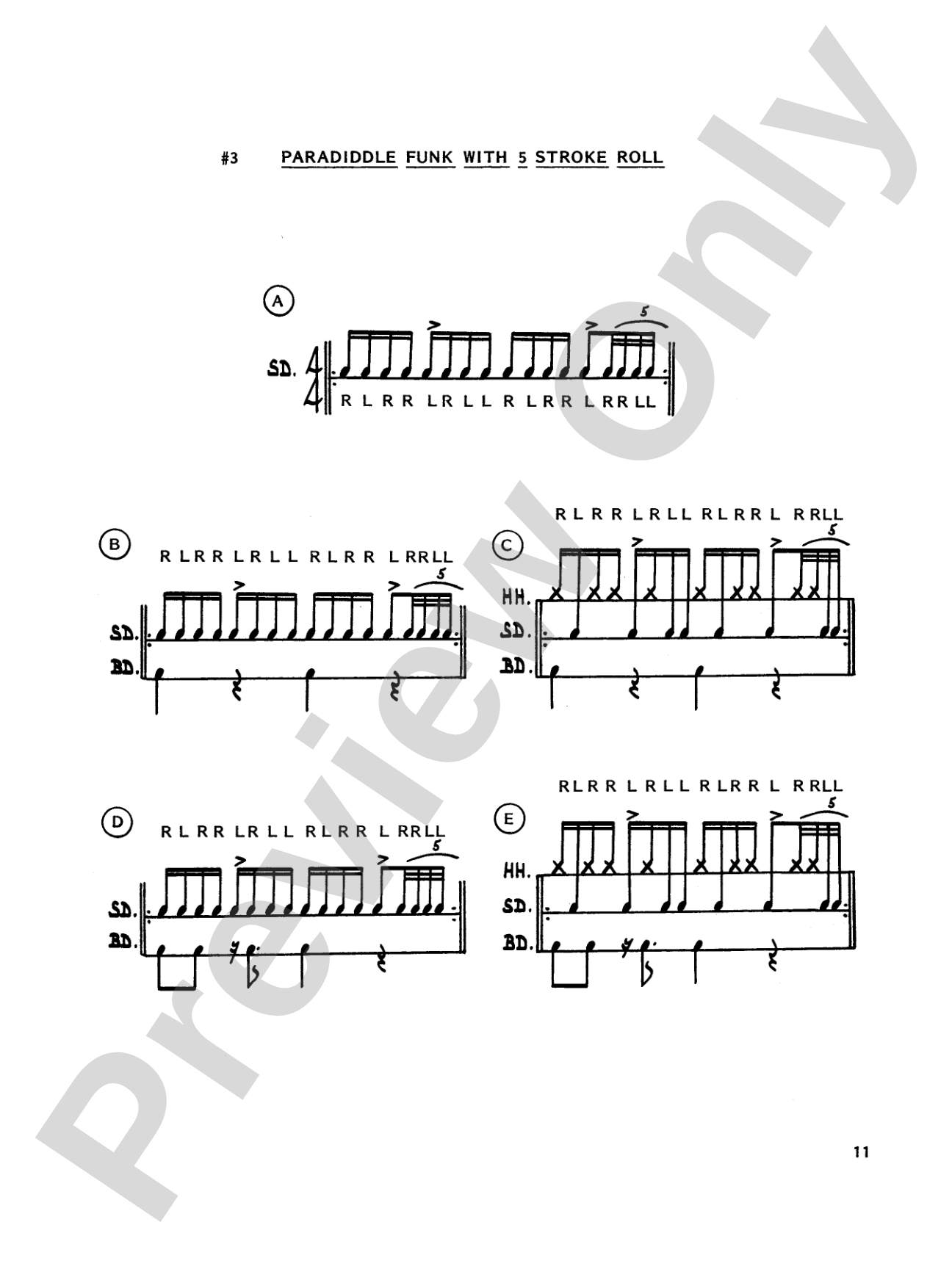 One-Surface Learning: Applying Rhythmic Patterns to the Drumset