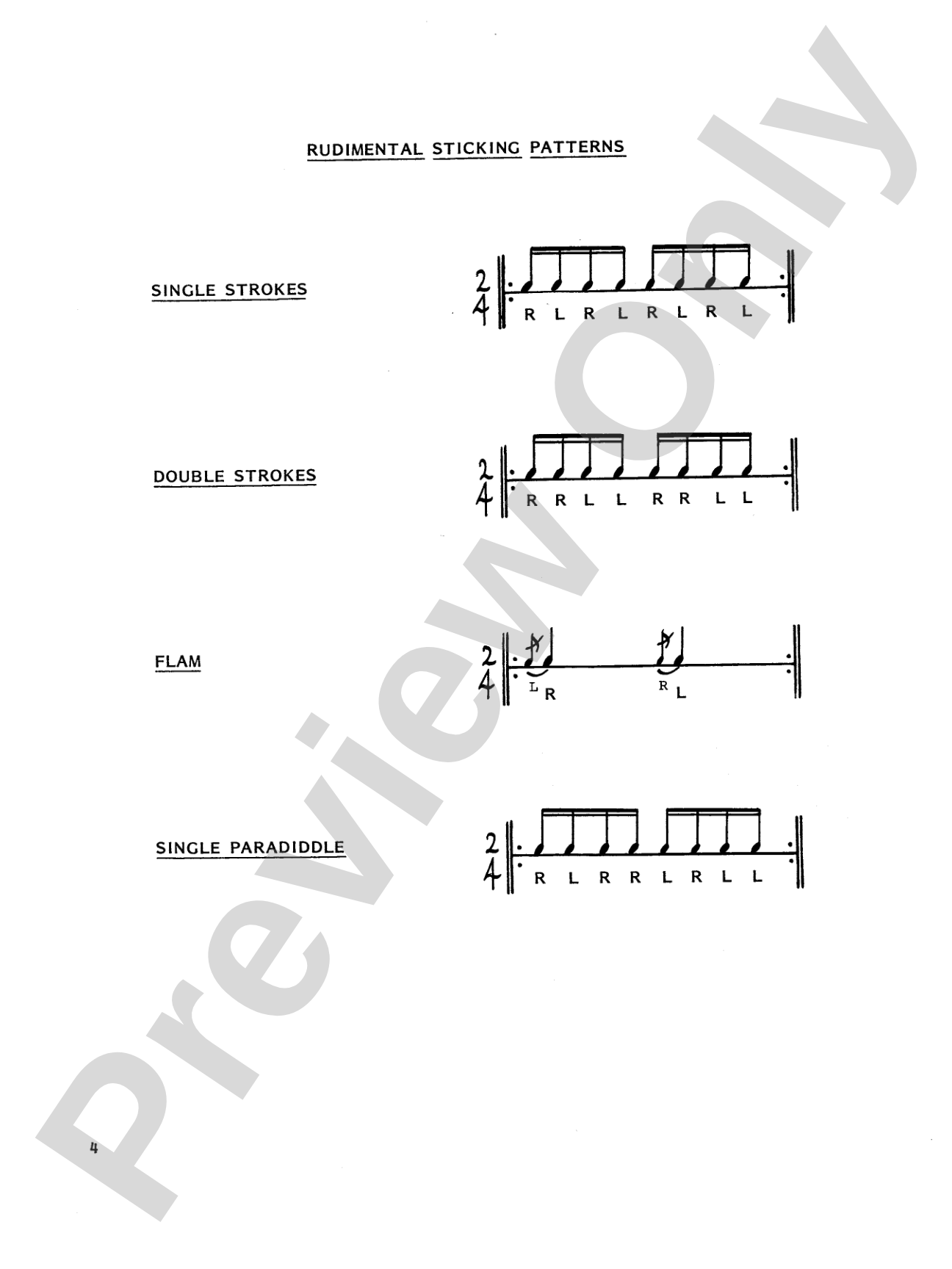 One-Surface Learning: Applying Rhythmic Patterns to the Drumset