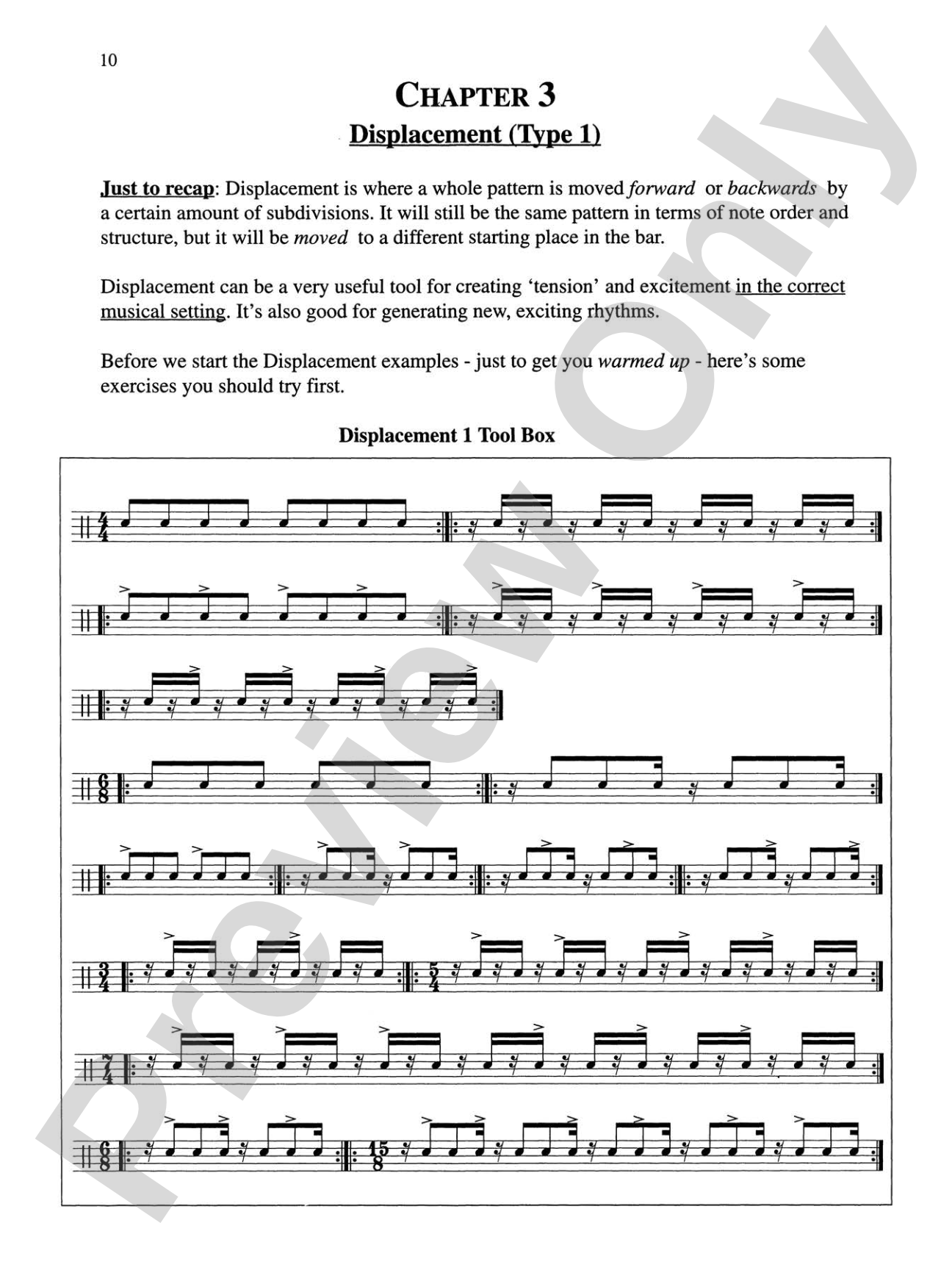 Rhythmic Illusions