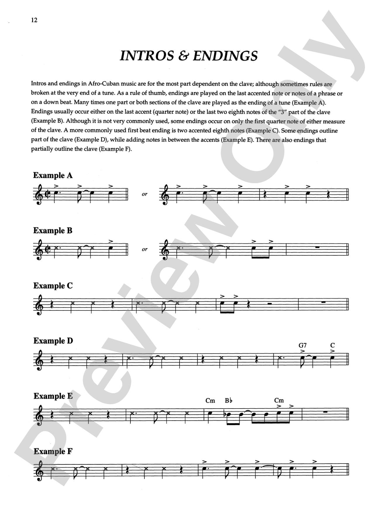 Afro-Cuban Keyboard Grooves: Piano