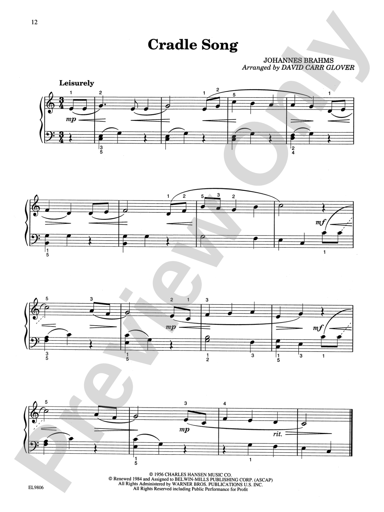 Favorite Classics Made Easy (Adult Piano Library): Piano