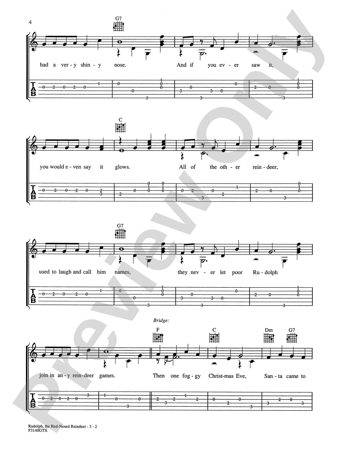 The Christmas Guitar Book: A Collection of Easy Solos: Solo Guitar