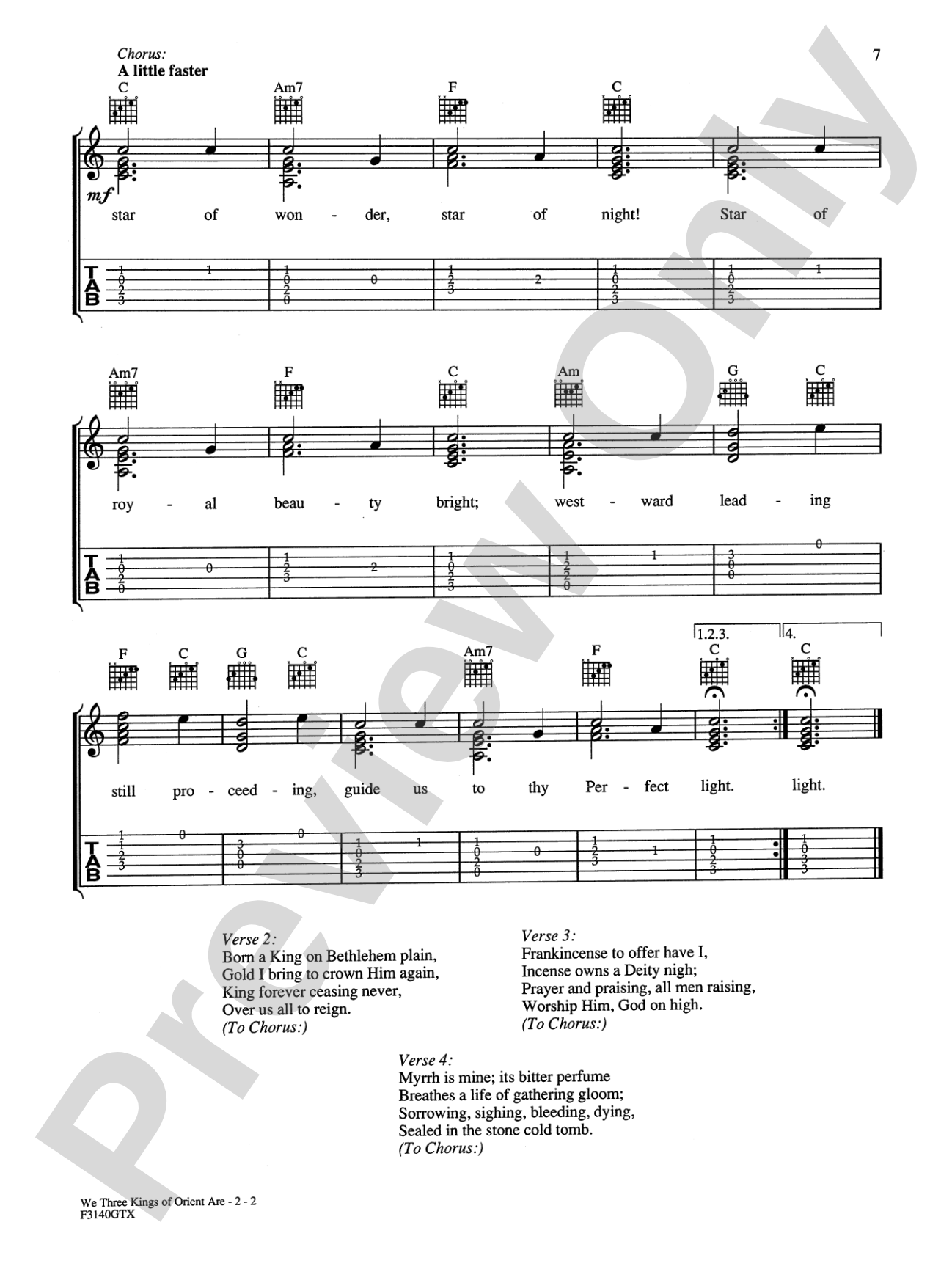 The Christmas Guitar Book: A Collection of Easy Solos: Solo Guitar