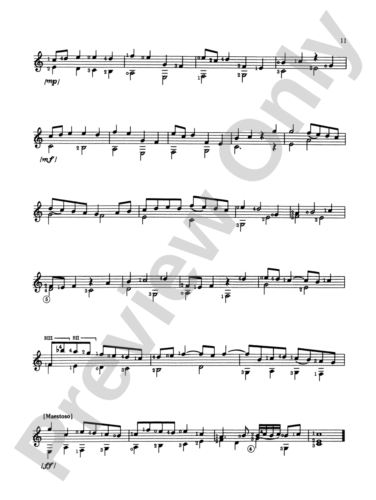 The Classical Guitar Library, Volume I: Solo Guitar