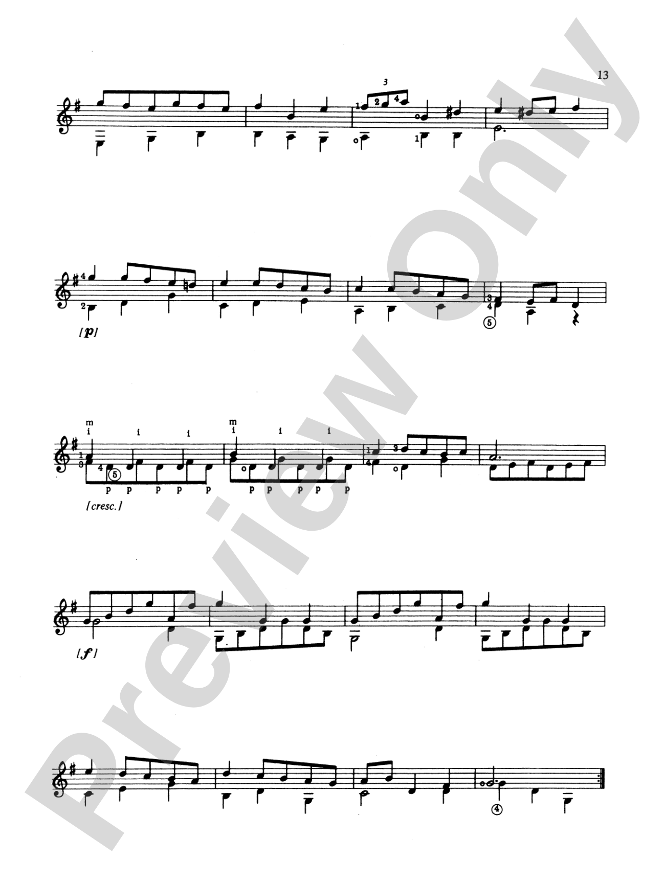 The Classical Guitar Library, Volume I: Solo Guitar