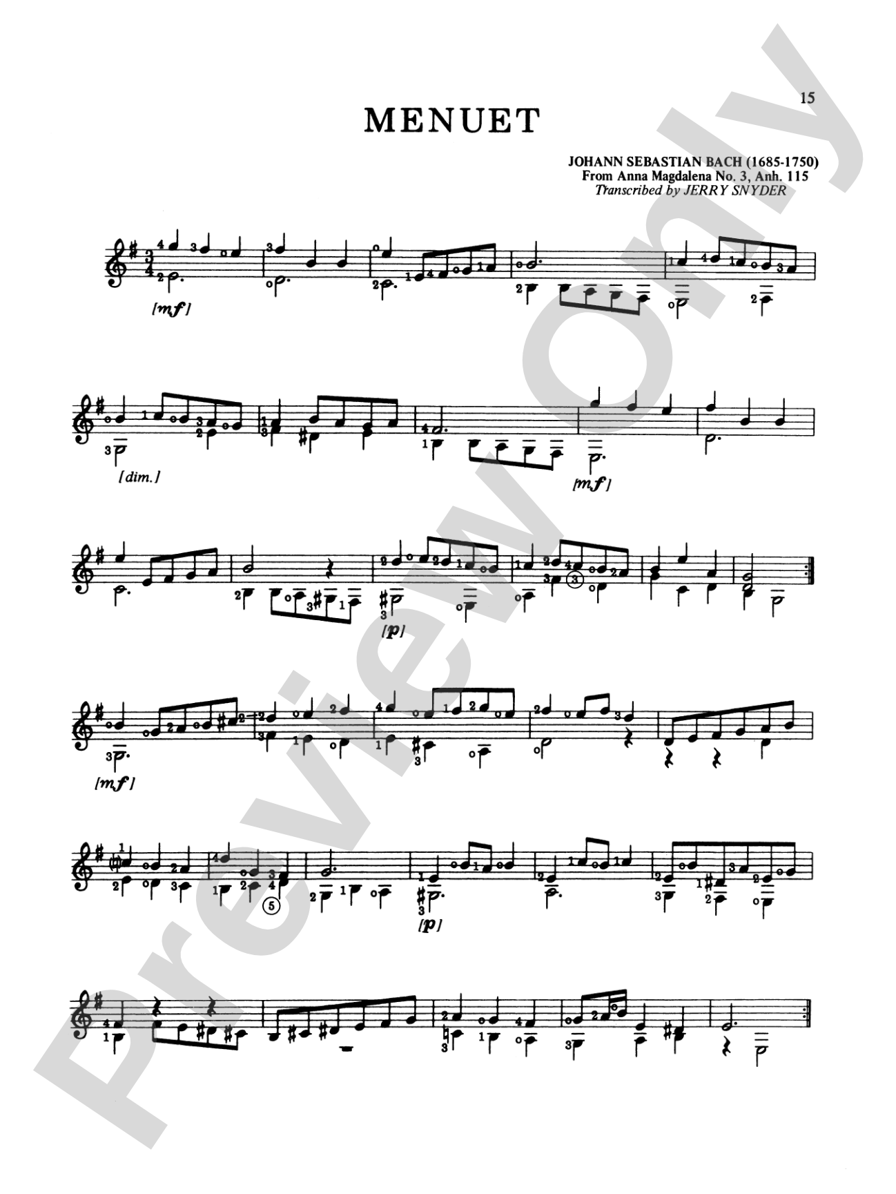 The Classical Guitar Library, Volume I: Solo Guitar