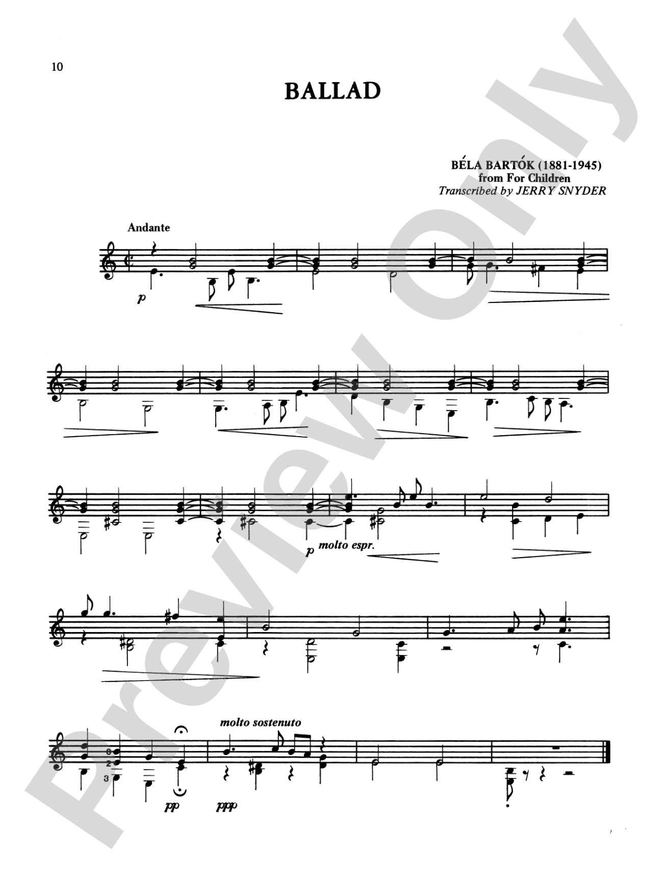 The Classical Guitar Library, Volume II: Solo Guitar