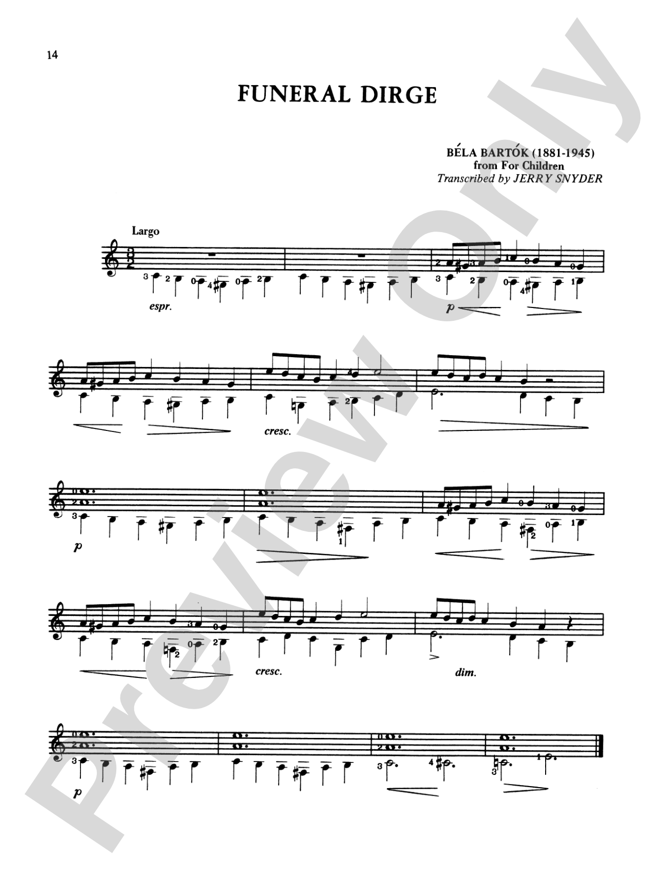The Classical Guitar Library, Volume II: Solo Guitar