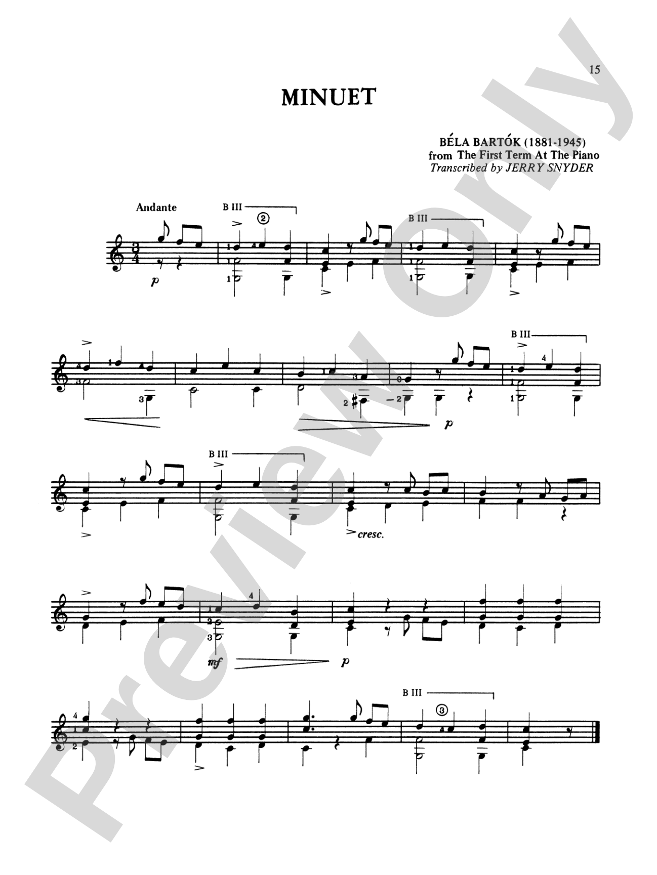 The Classical Guitar Library, Volume II: Solo Guitar