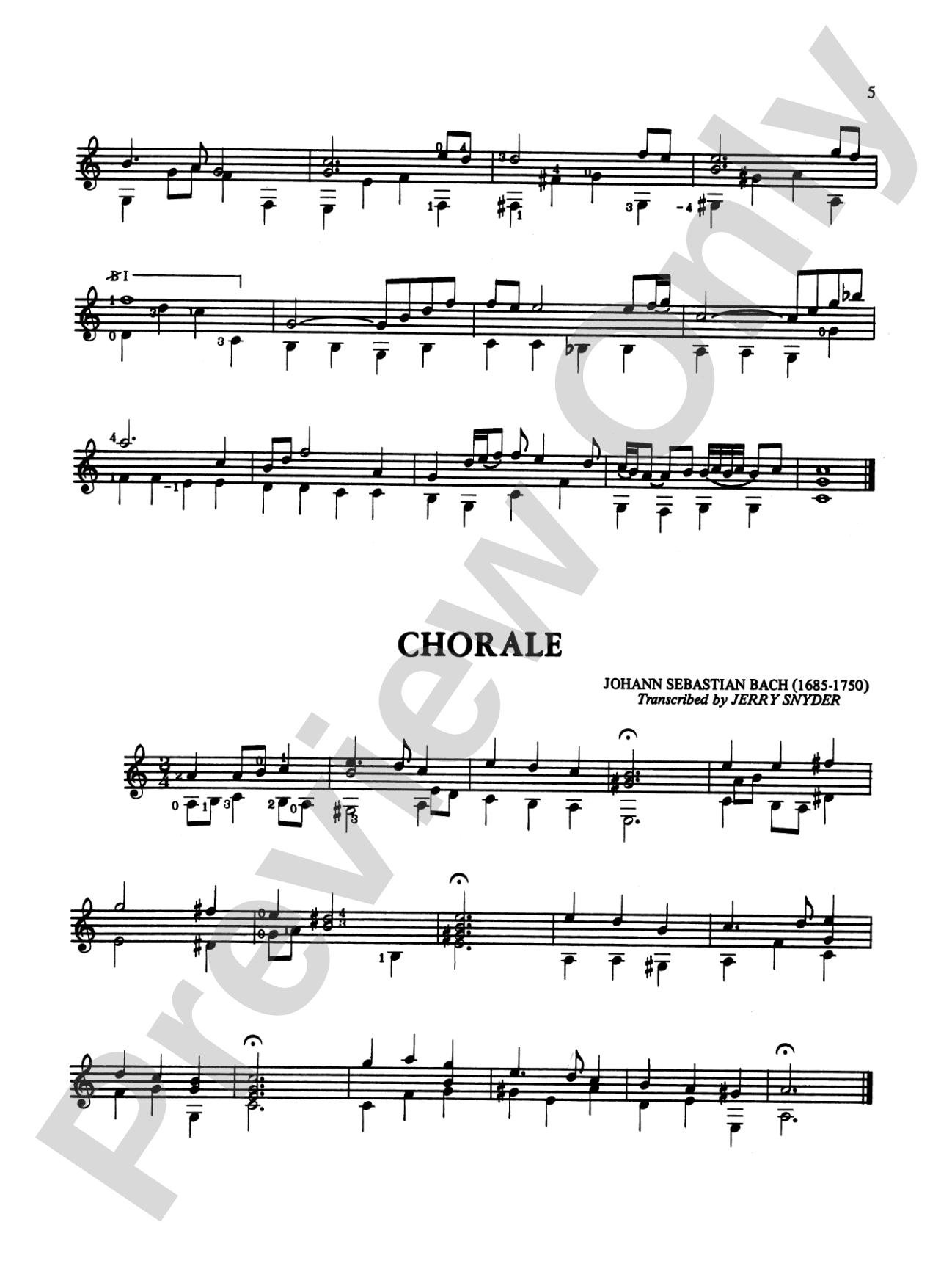 The Classical Guitar Library, Volume II: Solo Guitar