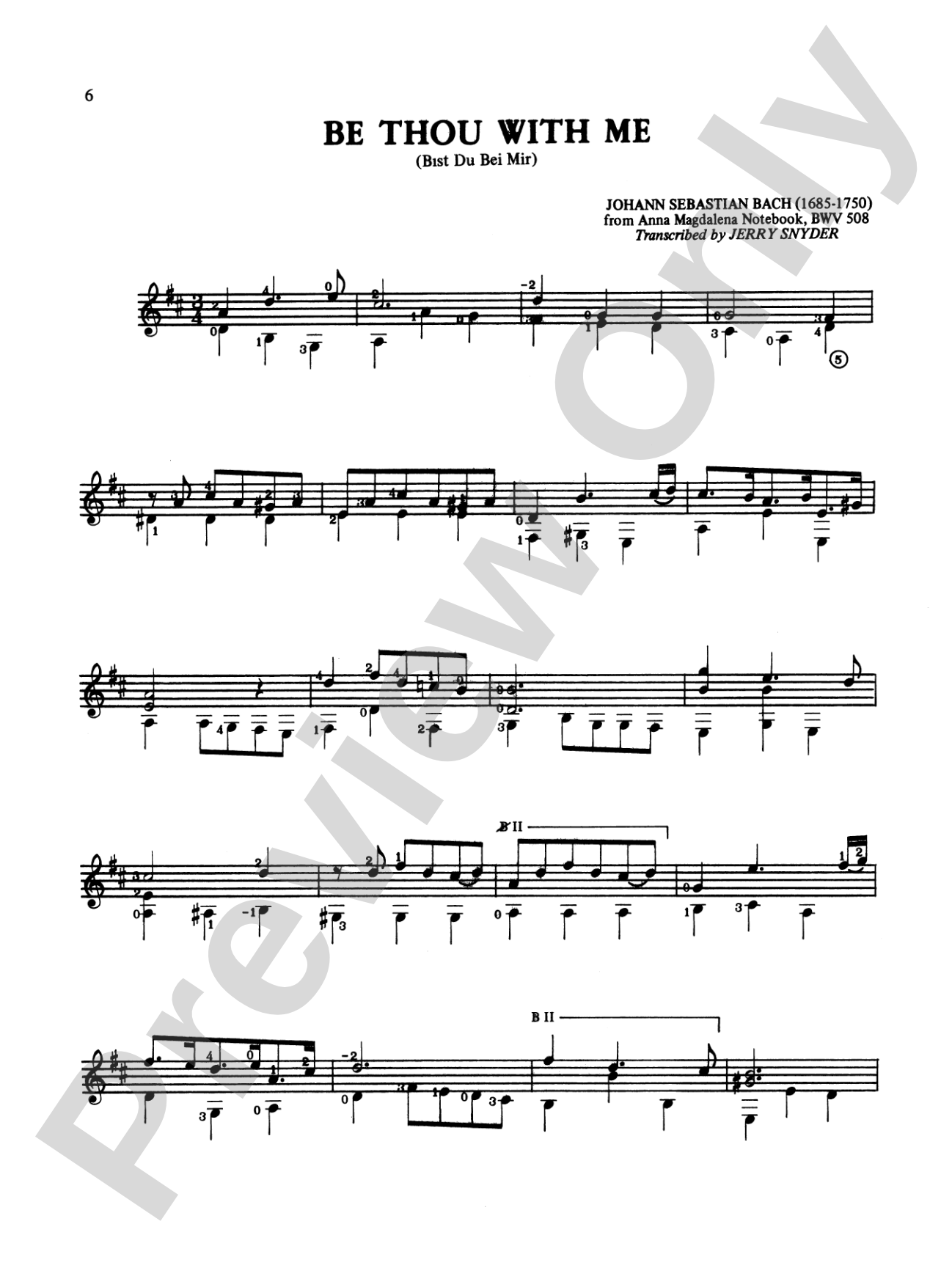The Classical Guitar Library, Volume II: Solo Guitar