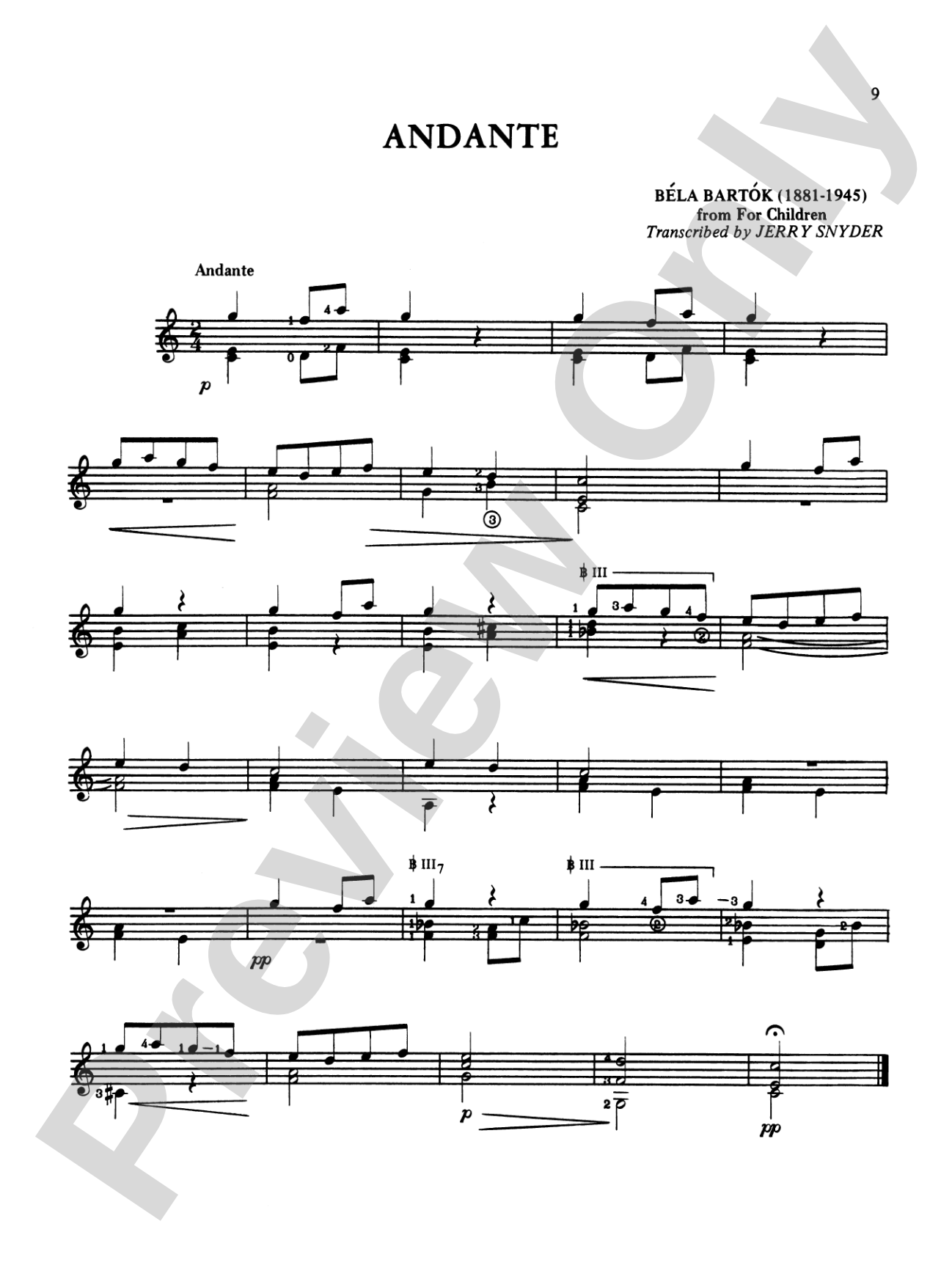 The Classical Guitar Library, Volume II: Solo Guitar