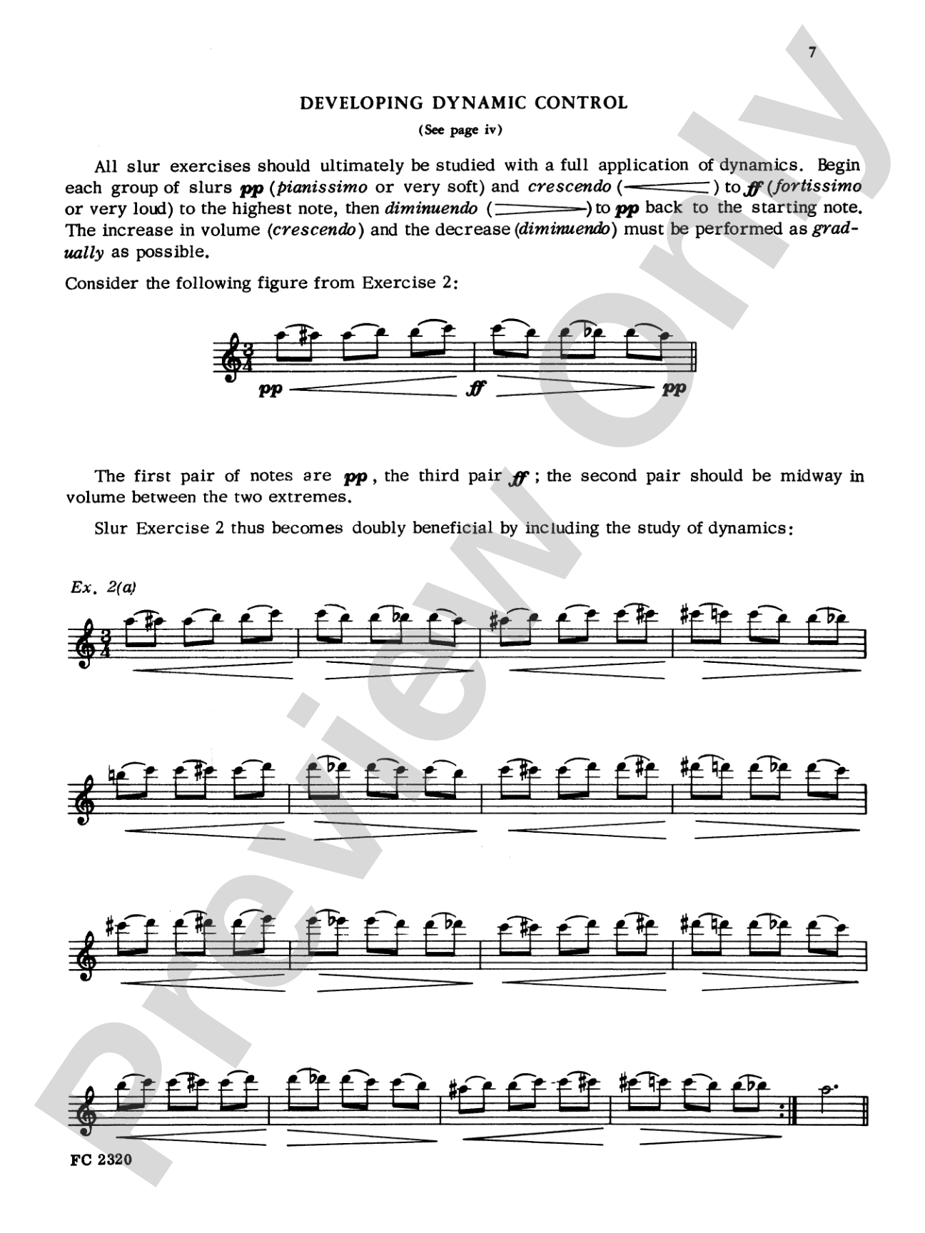 Classic Guitar Technique: Supplement 1: Slur, Ornament, and Reach Development Exercises: Solo Guitar