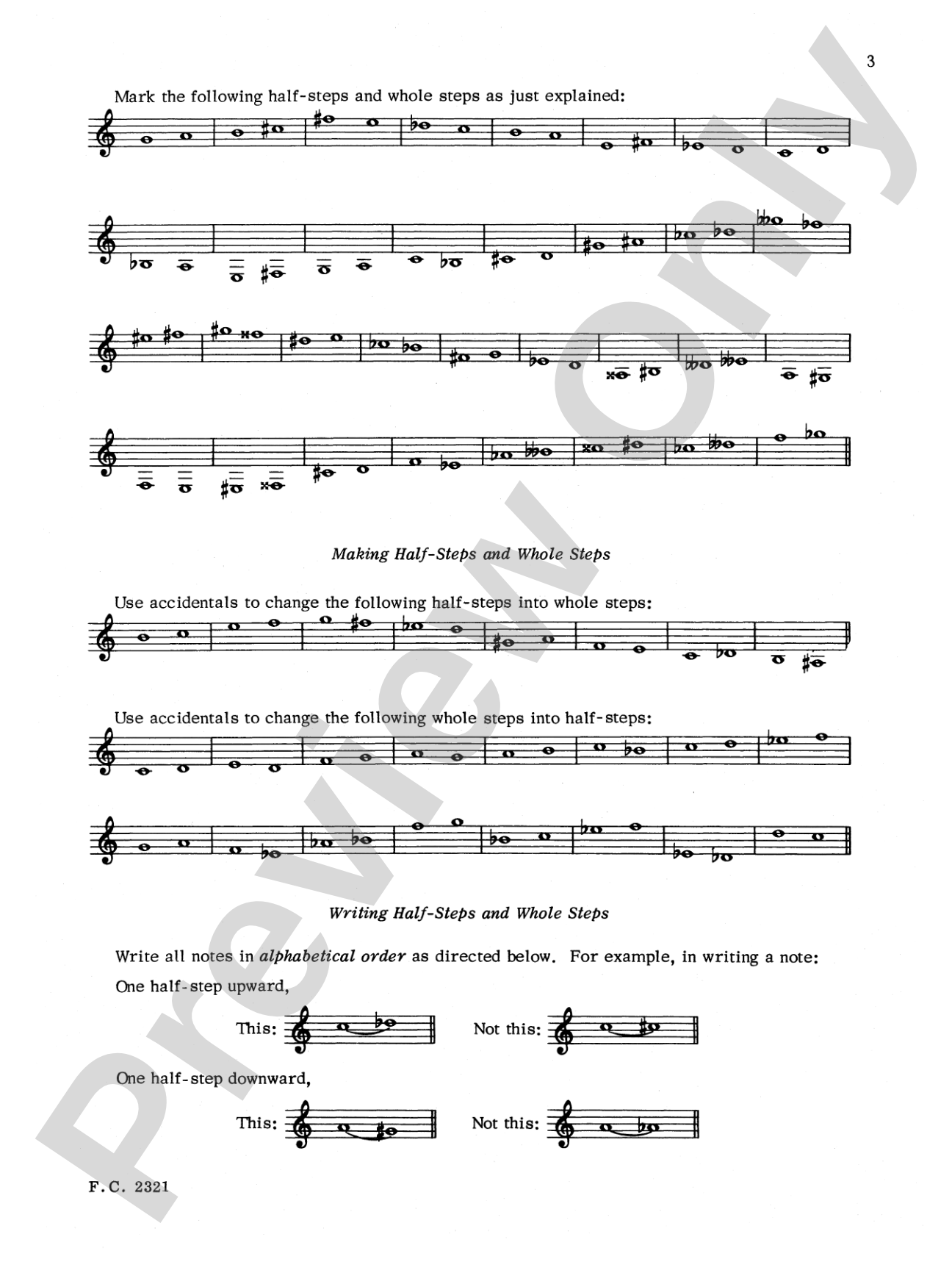 Classic Guitar Technique: Supplement 2: Basic Elements of Music Theory for the Guitar: Solo Guitar
