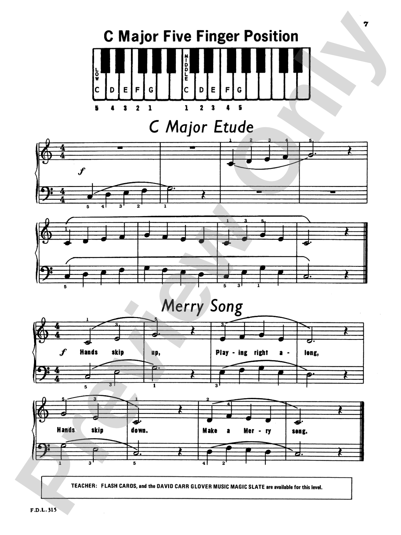Piano Student, Level 1: Piano