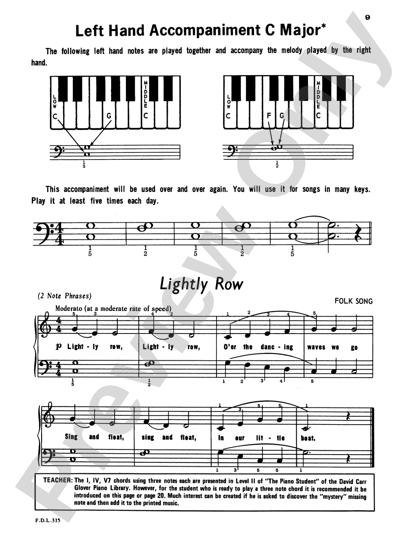 Piano Student, Level 1: Piano