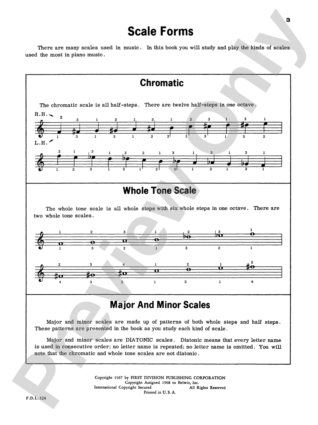 Write and Play Major Scales, Level 2: Piano