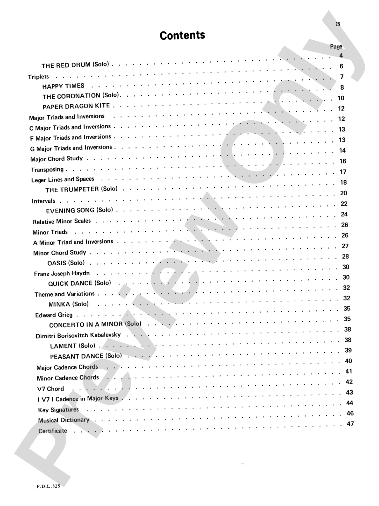 Piano Student, Level 3: Piano