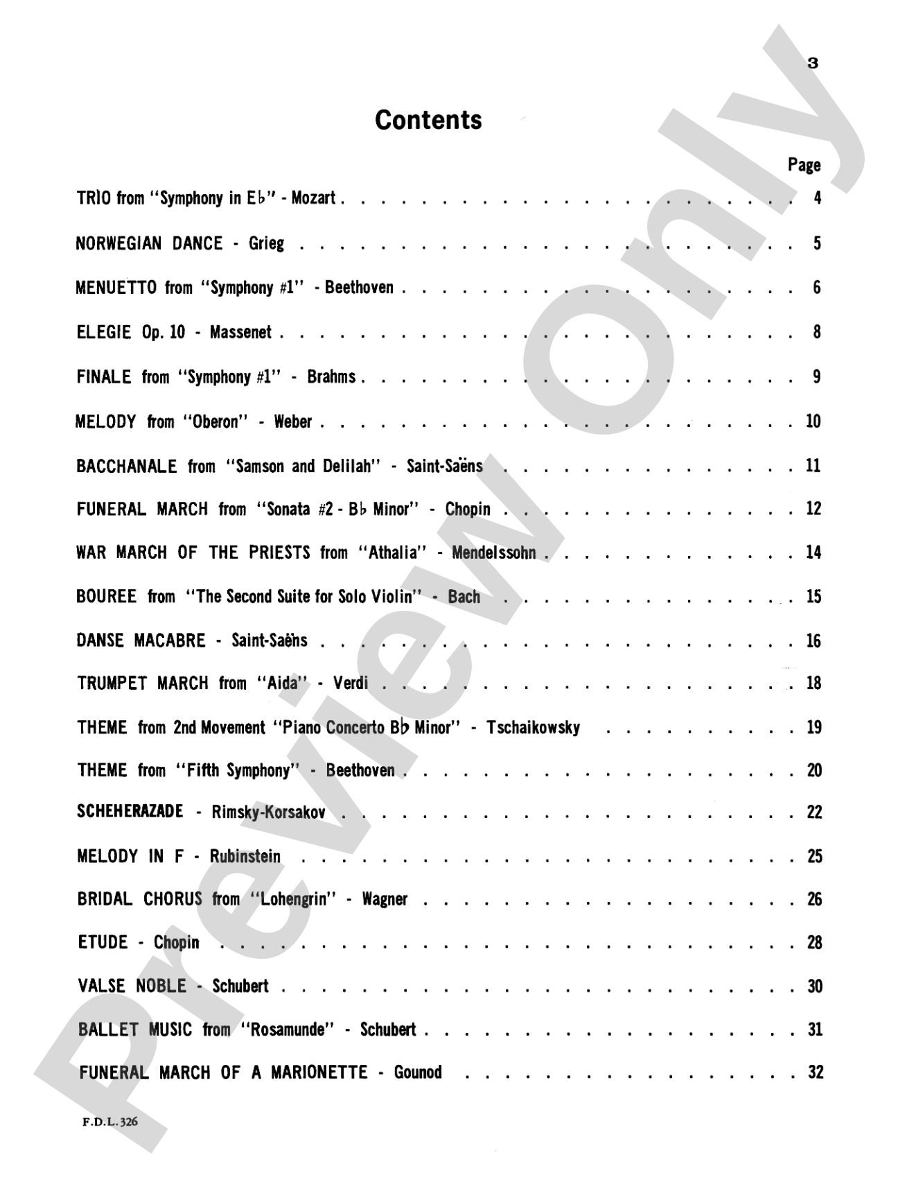 Piano Repertoire, Level 3: Piano