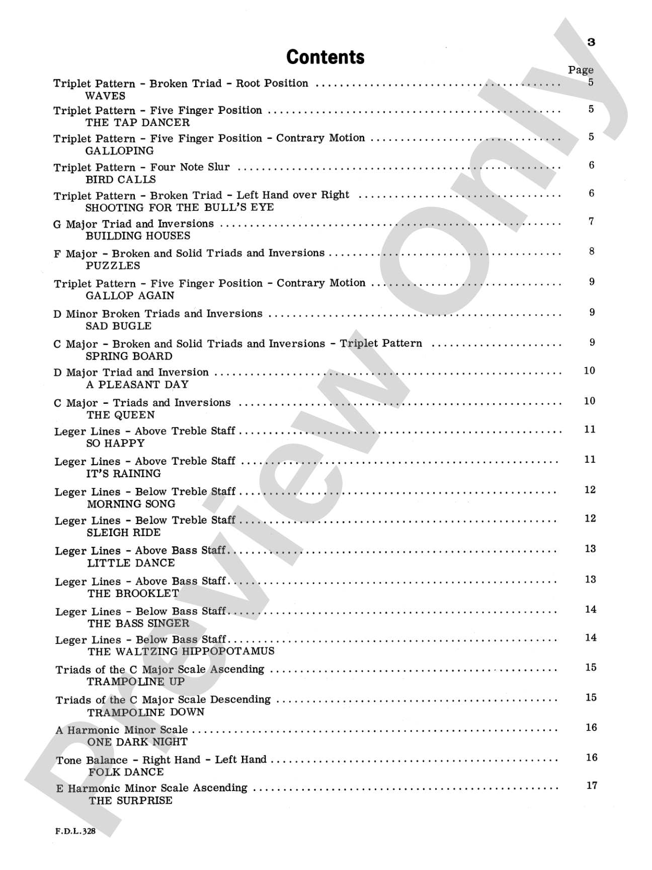 Piano Technic, Level 3: Piano