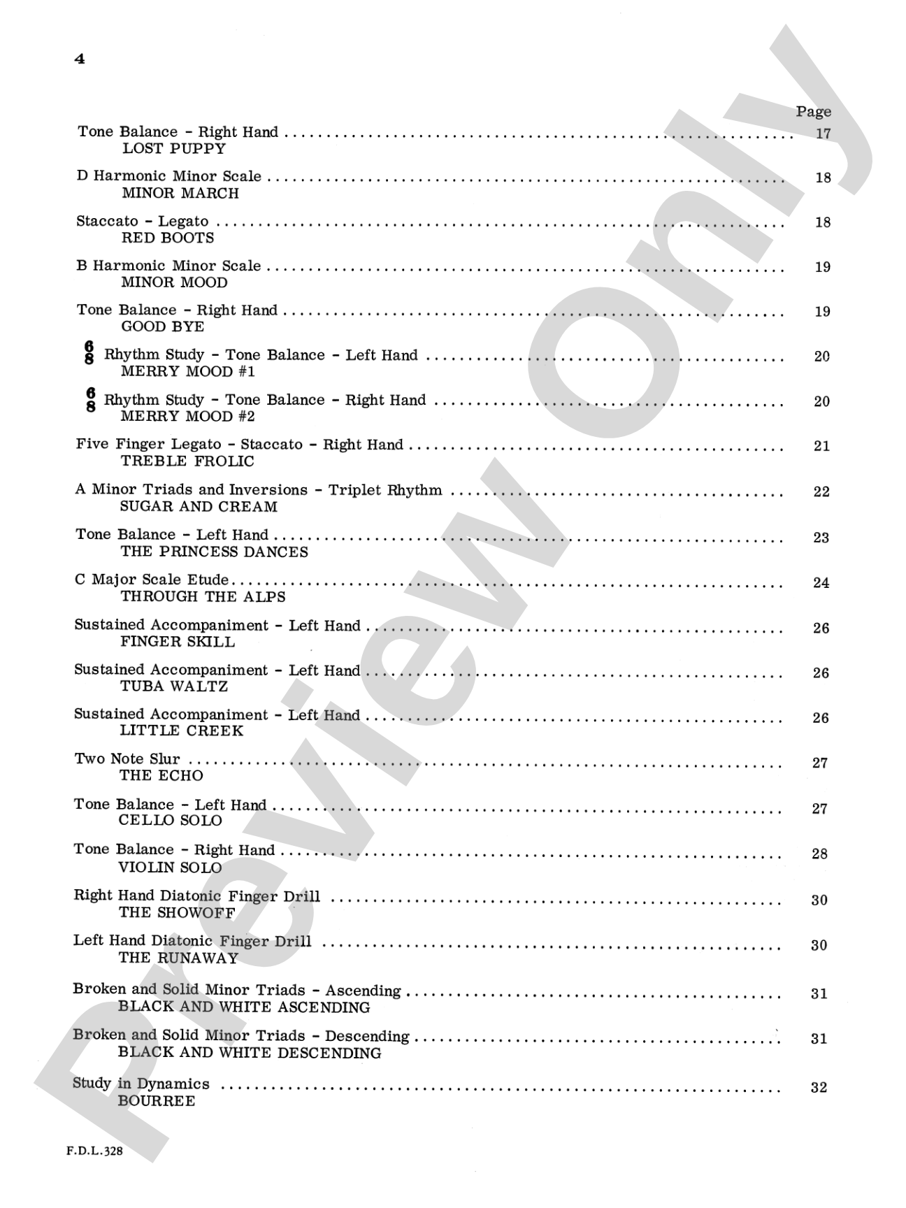 Piano Technic, Level 3: Piano