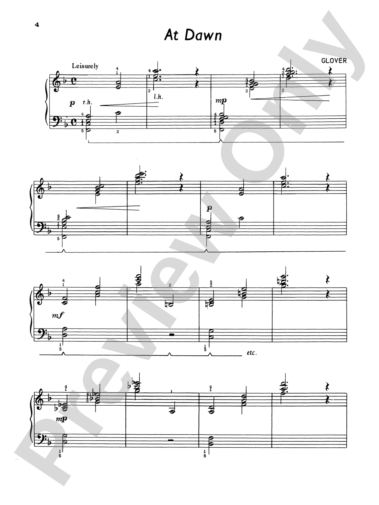 Piano Student, Level 4: Piano