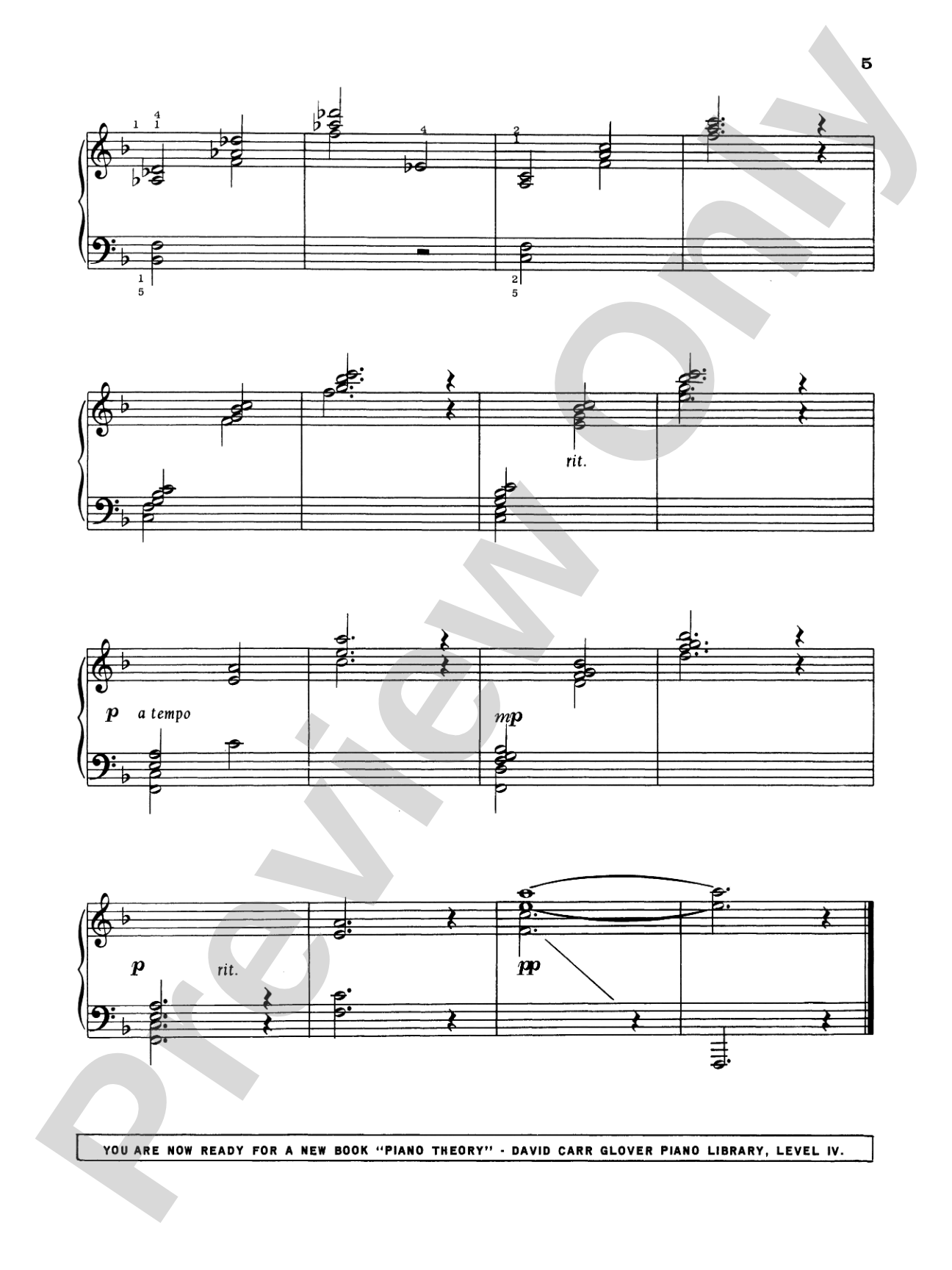 Piano Student, Level 4: Piano
