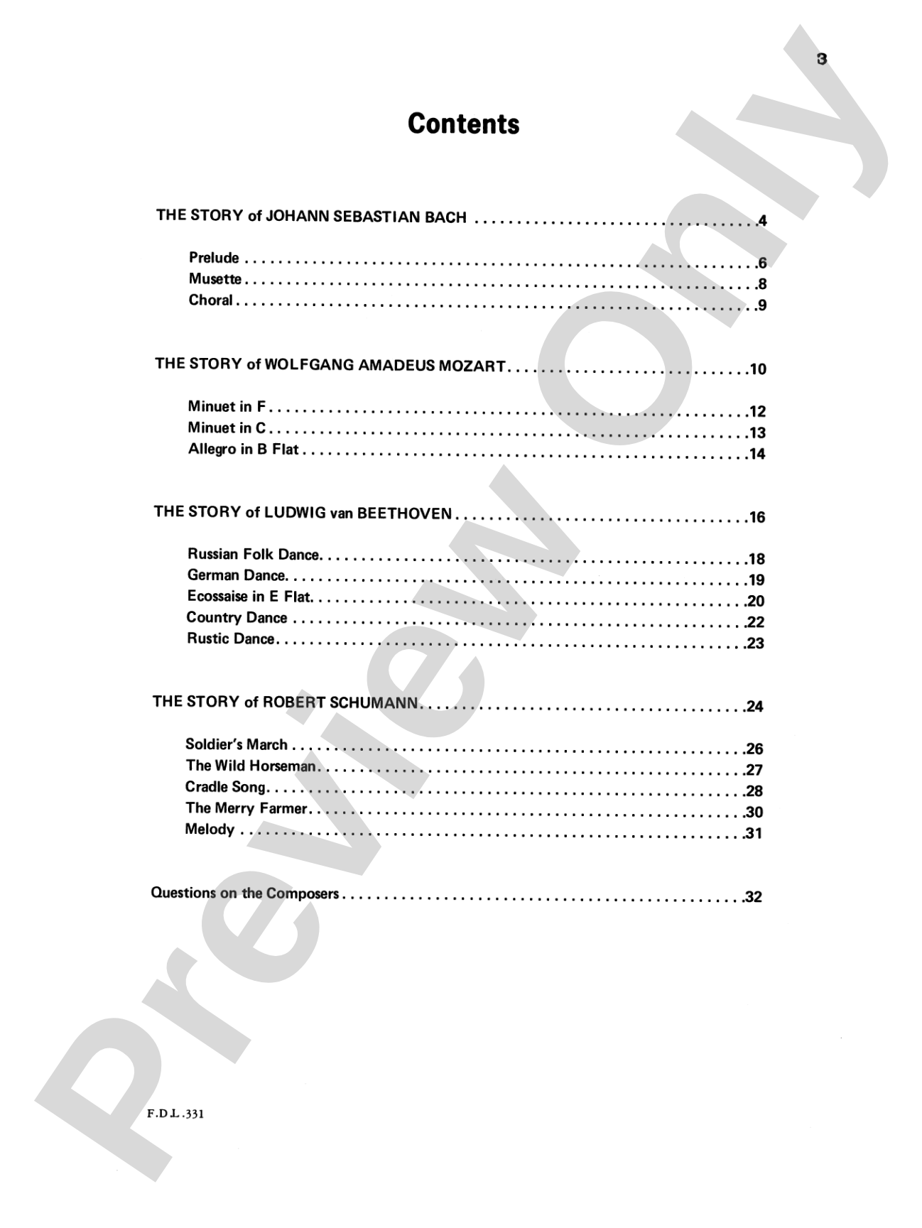 Piano Repertoire, Level 4: Piano