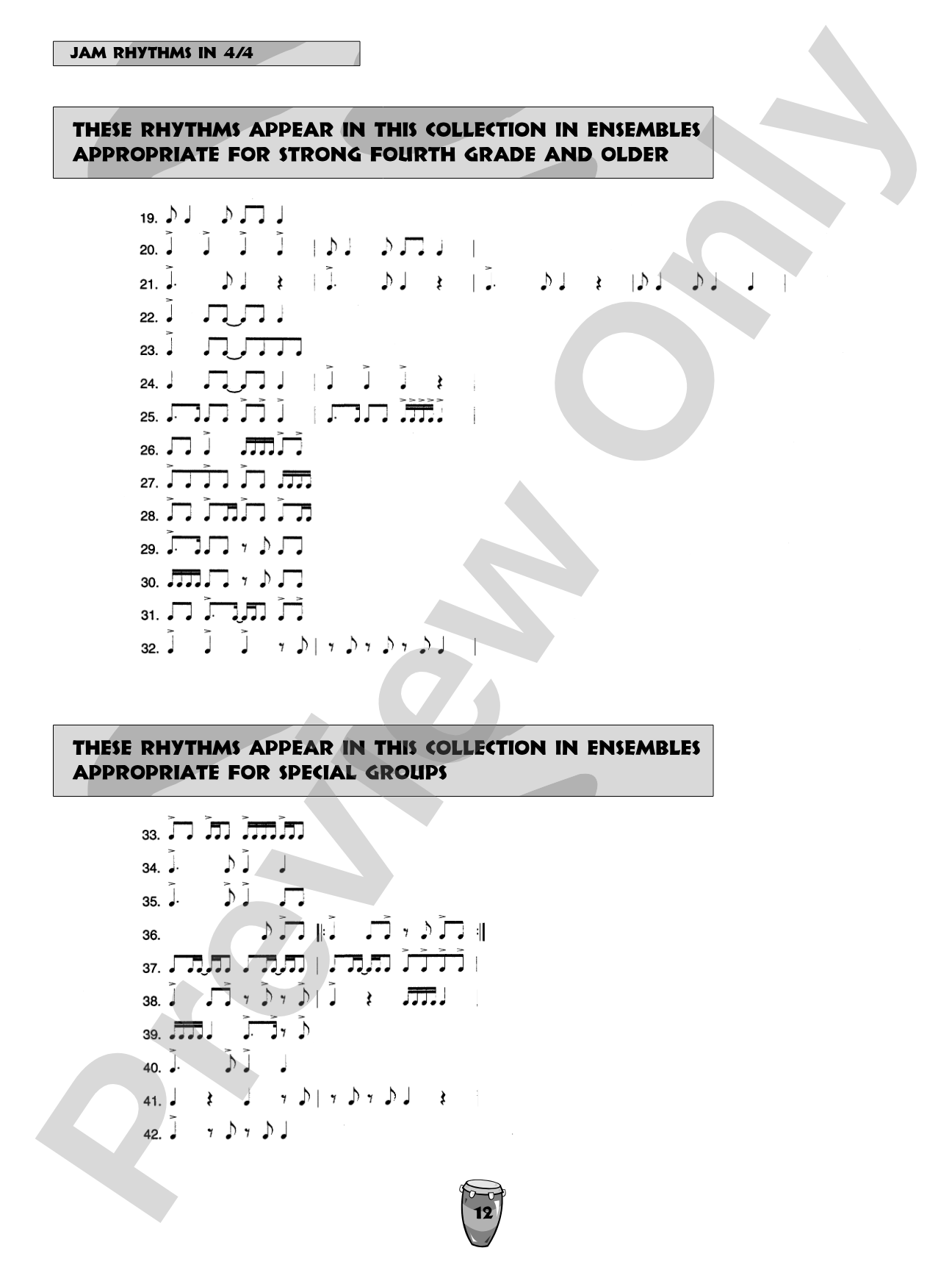 D.R.U.M.: Discipline, Respect, and Unity Through Music: Elementary / Middle School Percussion Ensembles