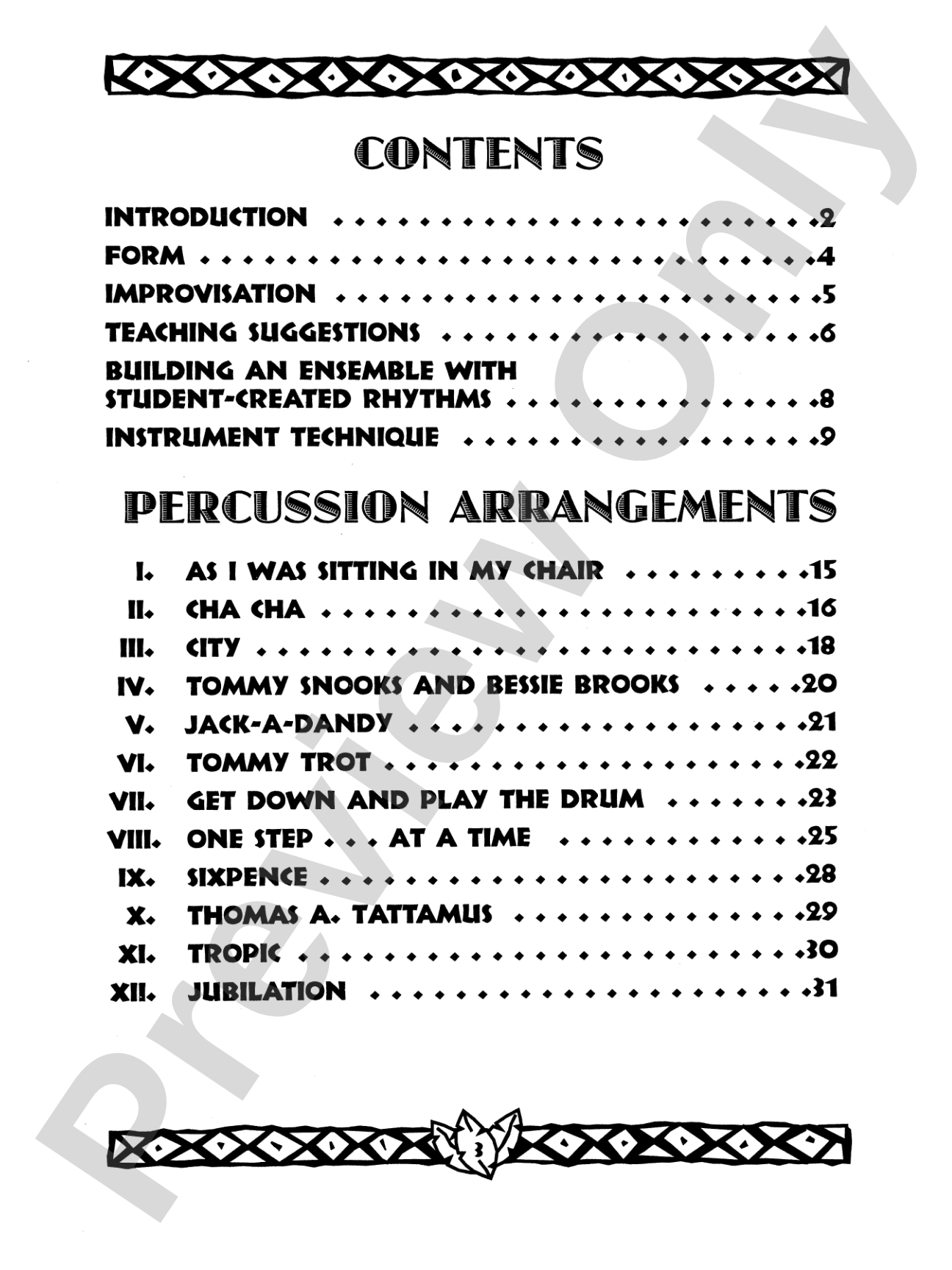 Conga Town: Percussion Ensembles for Upper Elementary and Middle School