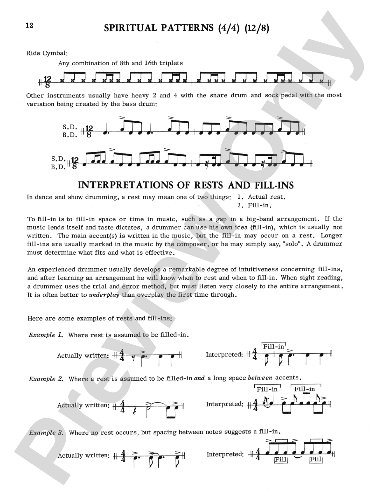 Drumset Reading: A Practical Method to Develop the Skills Necessary for Reading with Big Bands and Combos