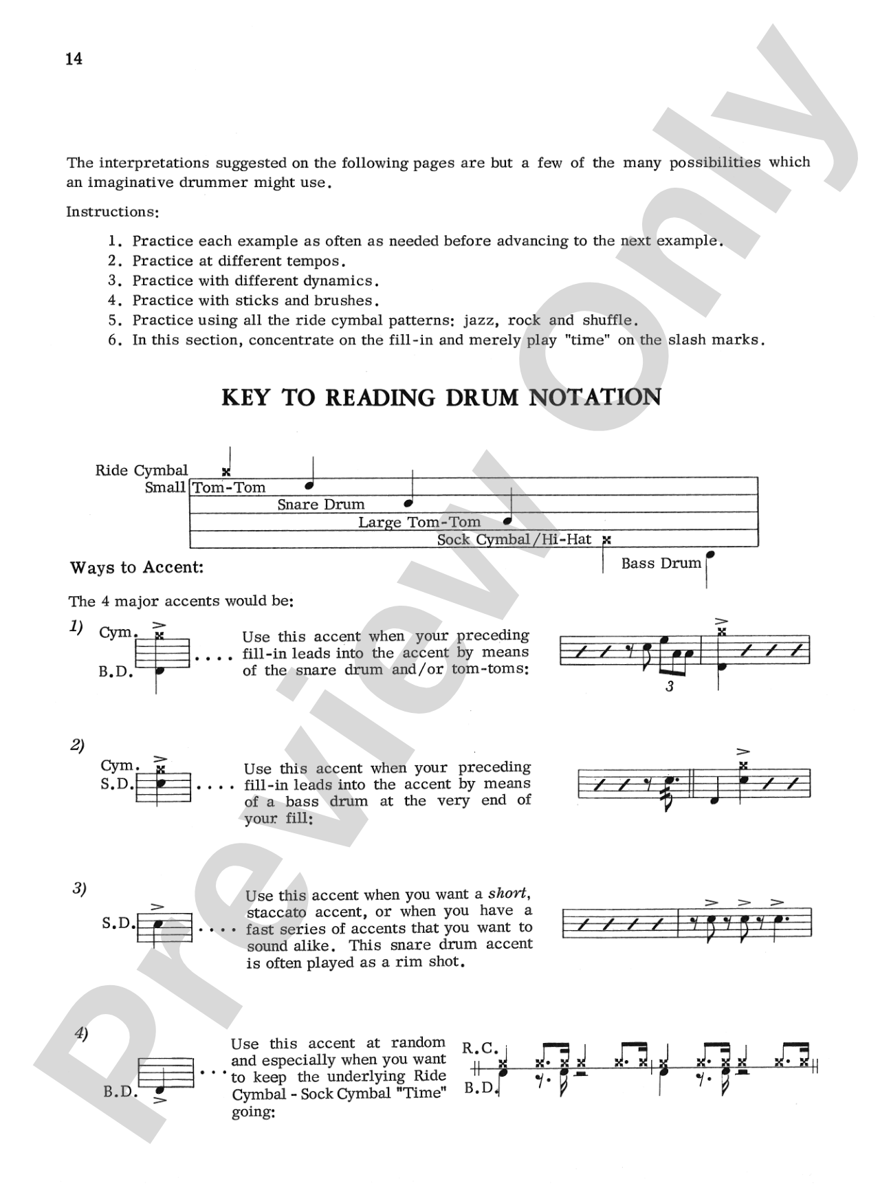 Drumset Reading: A Practical Method to Develop the Skills Necessary for Reading with Big Bands and Combos