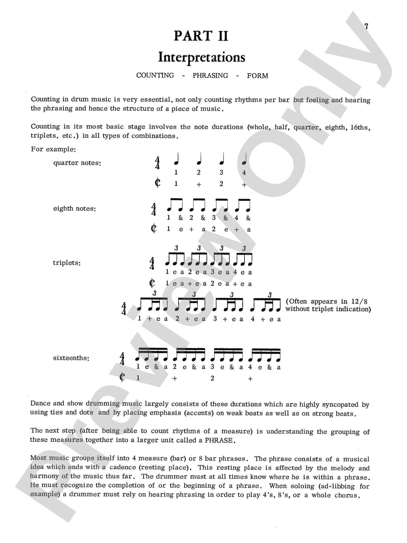 Drumset Reading: A Practical Method to Develop the Skills Necessary for Reading with Big Bands and Combos