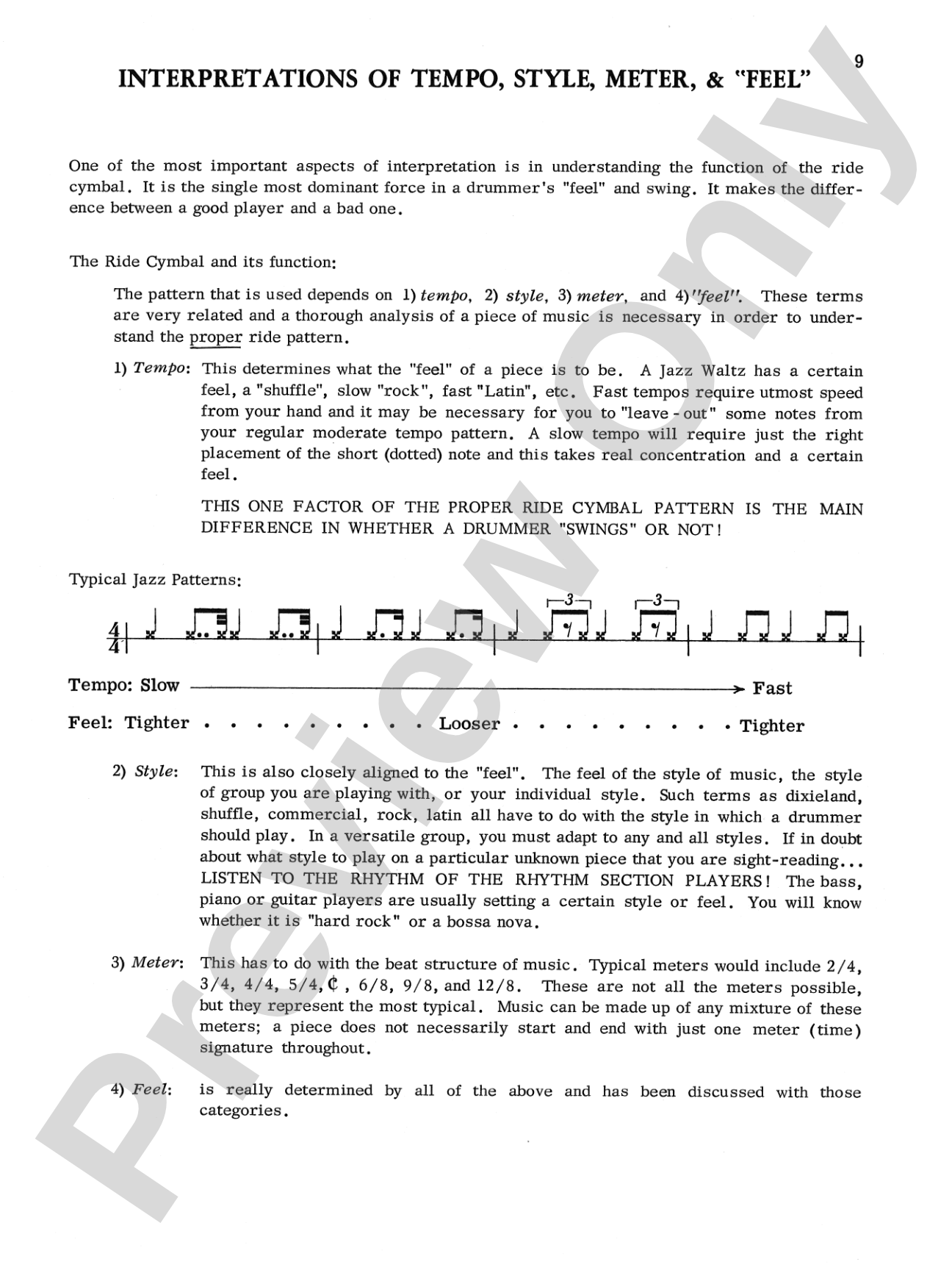 Drumset Reading: A Practical Method to Develop the Skills Necessary for Reading with Big Bands and Combos