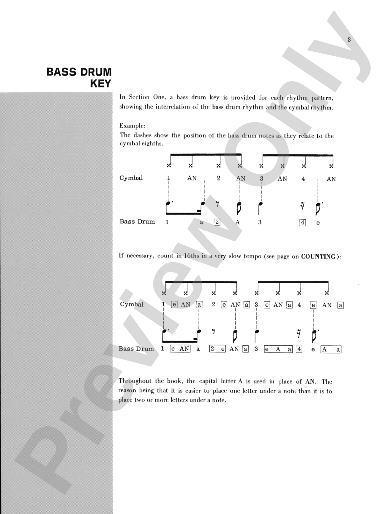 Rockin' Bass Drum, Book 1: A Repertoire of Exciting Rhythmic Patterns to Develop Coordination for Today's Rock Styles