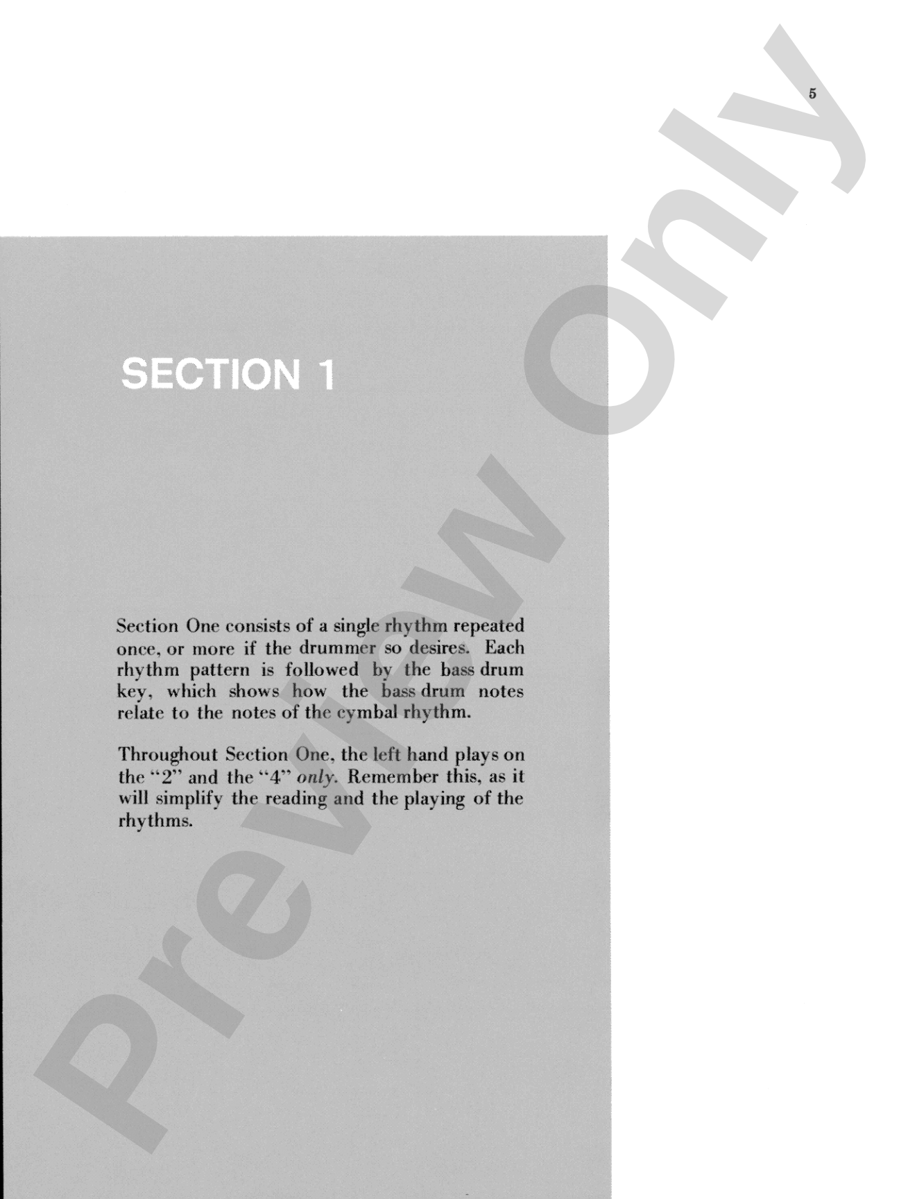 Rockin' Bass Drum, Book 1: A Repertoire of Exciting Rhythmic Patterns to Develop Coordination for Today's Rock Styles