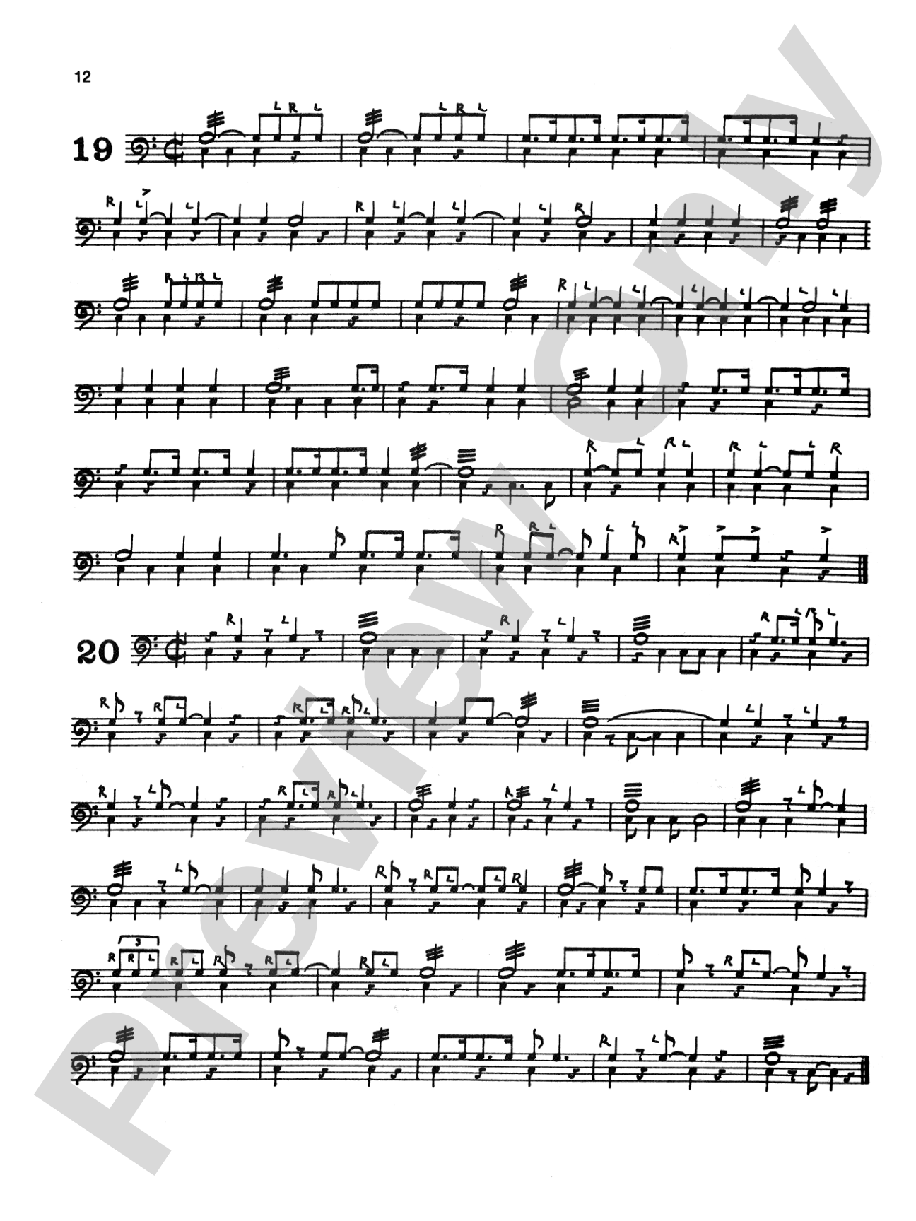 Modern Drum Studies (Revised): A Series of Carefully Conceived Exercises for the Snare Drum and Bass Drum