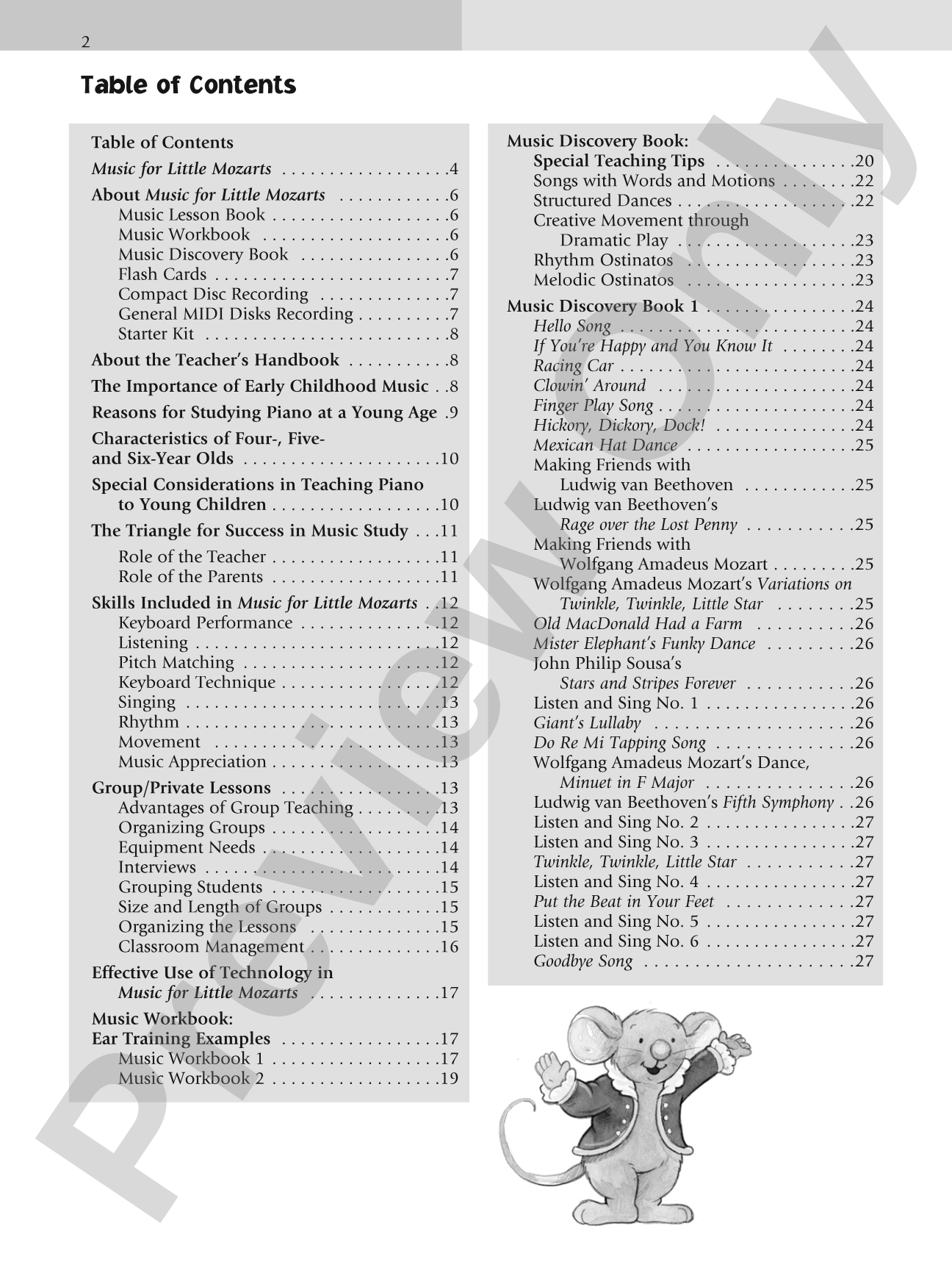 Music for Little Mozarts: Teacher's Handbook for Books 1 & 2: A Piano Course to Bring Out the Music in Every Young Child: Piano