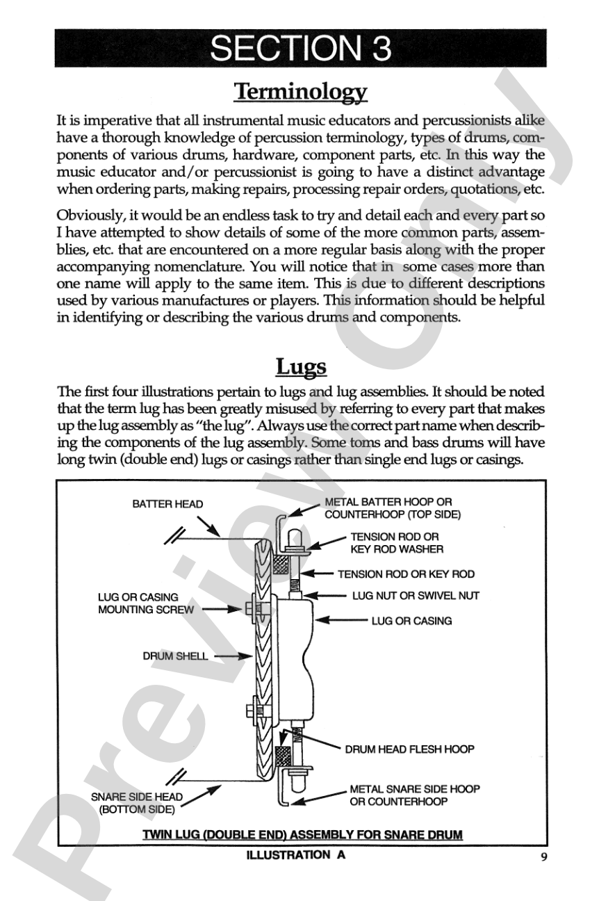 Band Director's Percussion Repair Manual: A Text for All Levels of Percussion Education